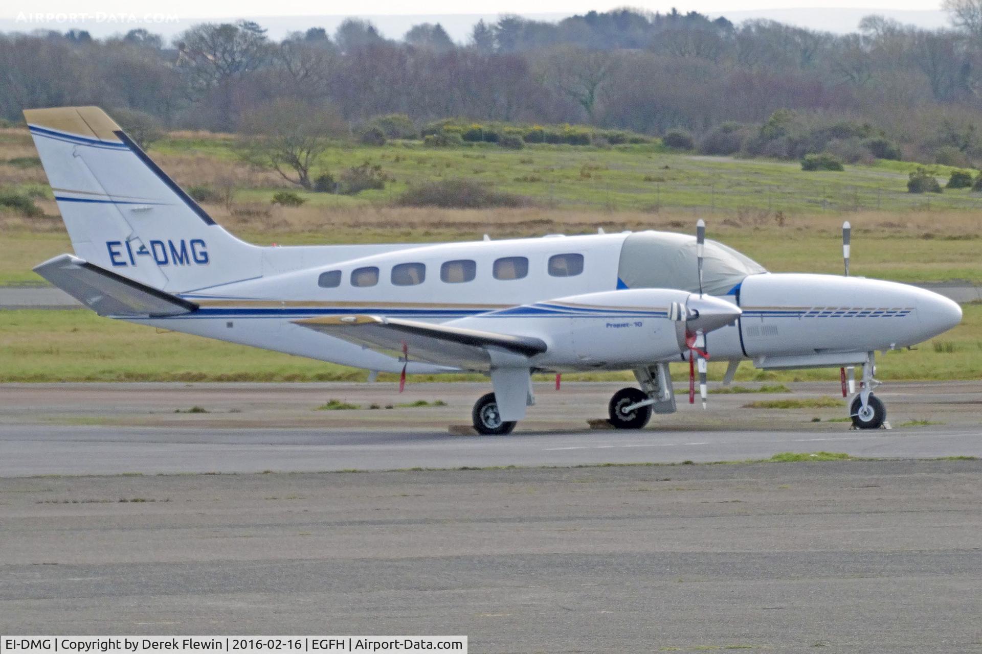 EI-DMG, 1980 Cessna 441 Conquest II C/N 441-0165, Conquest II, Dawn Meats Group Ltd, Waterford based, previously N27214, N140MP, seen parked up.