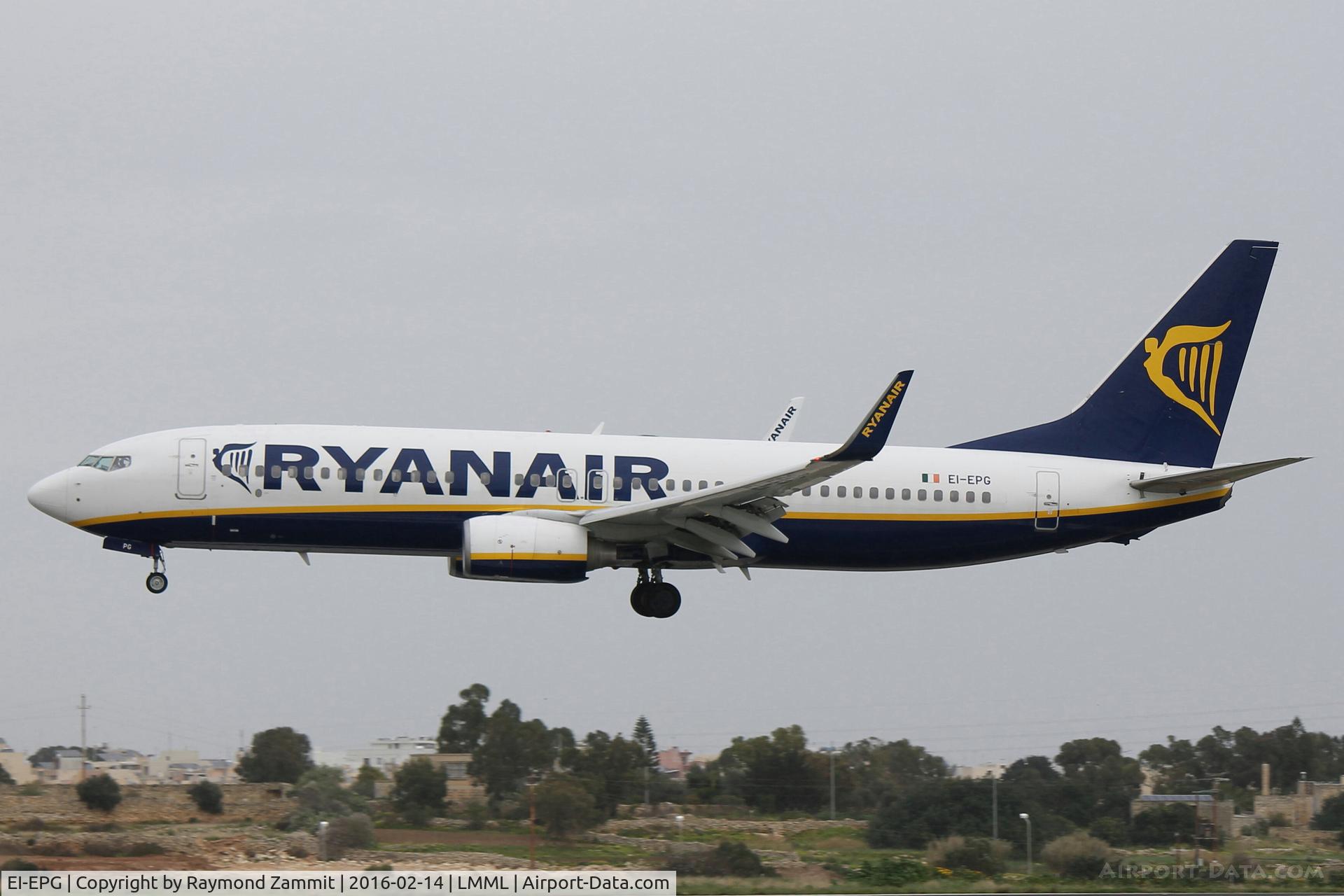 EI-EPG, 2011 Boeing 737-8AS C/N 34985, B737-800 EI-EPG Ryanair