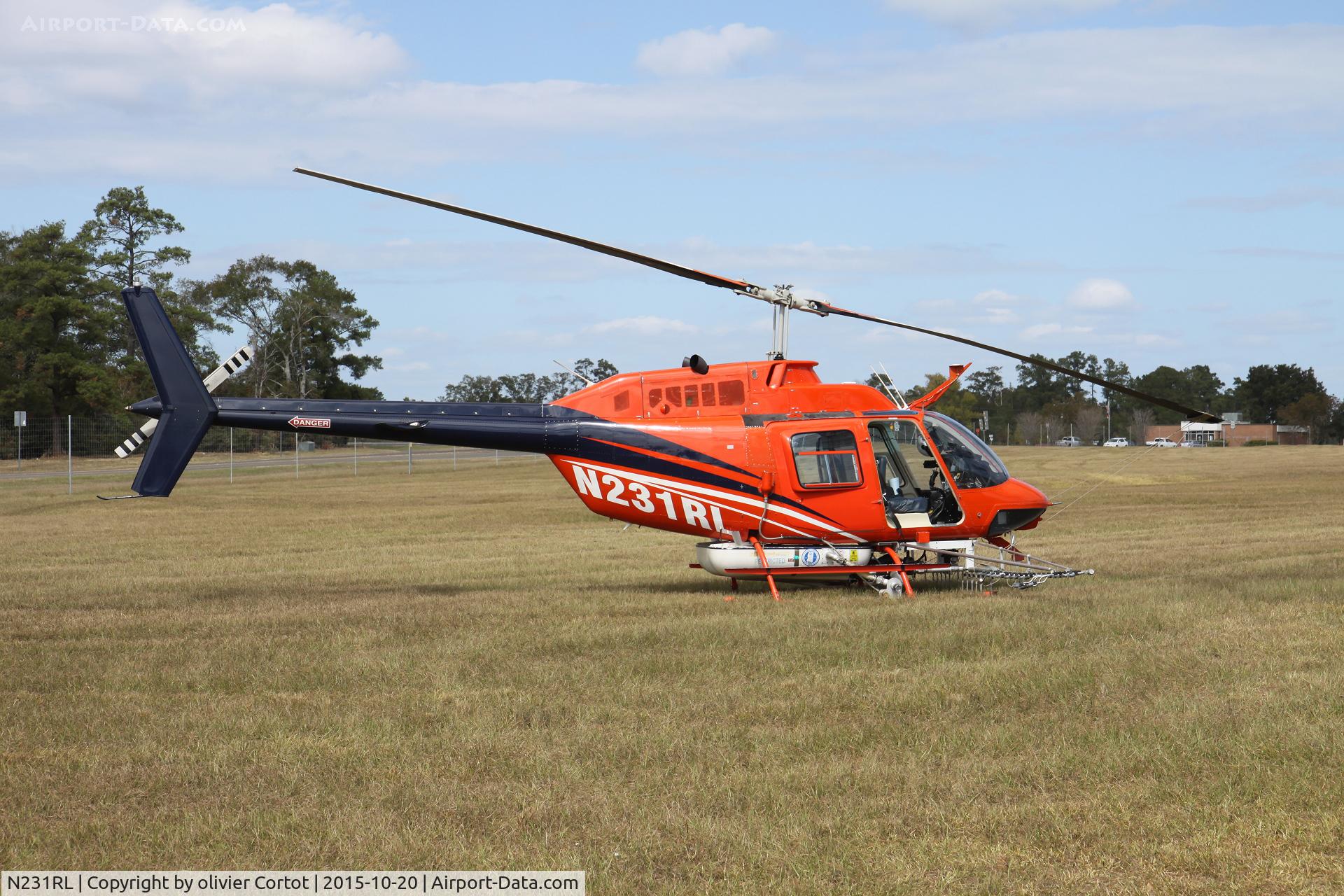N231RL, 1974 Bell 206B JetRanger II C/N 1324, where did I take the picture ? I have no idea...