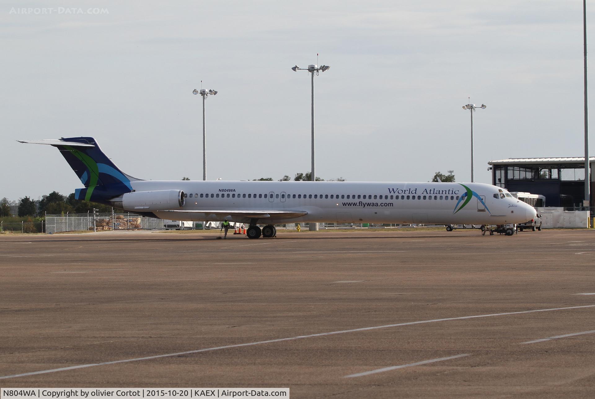 N804WA, 1987 McDonnell Douglas MD-83 (DC-9-83) C/N 49345, Alexandria airport