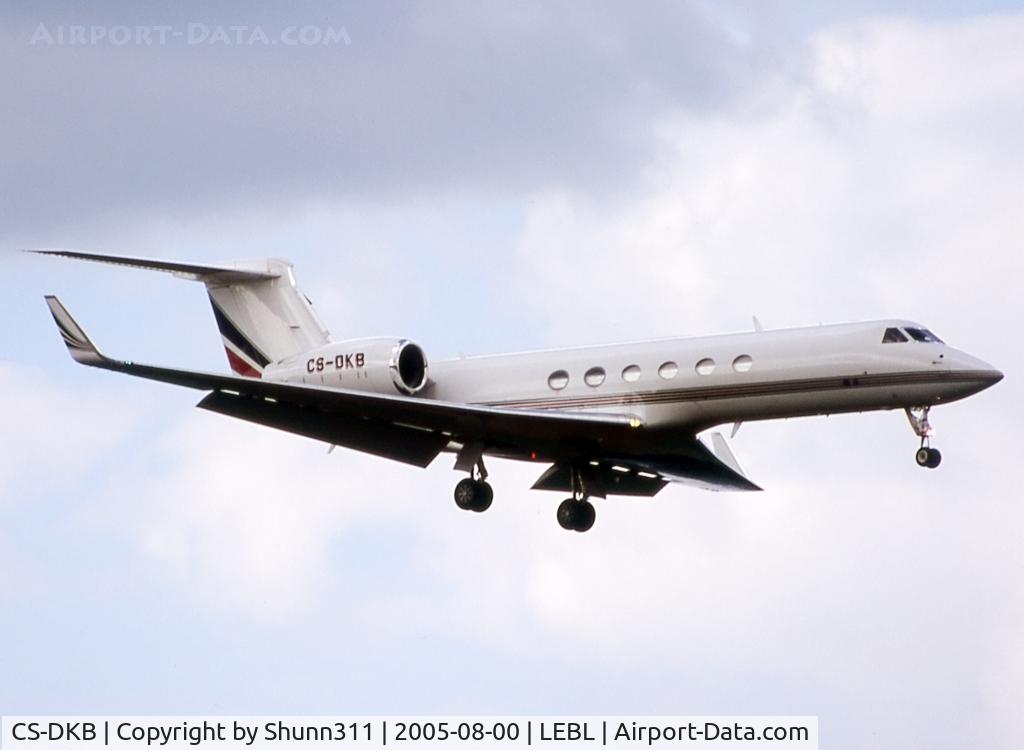 CS-DKB, Gulfstream Aerospace V C/N 642, Landing rwy 25