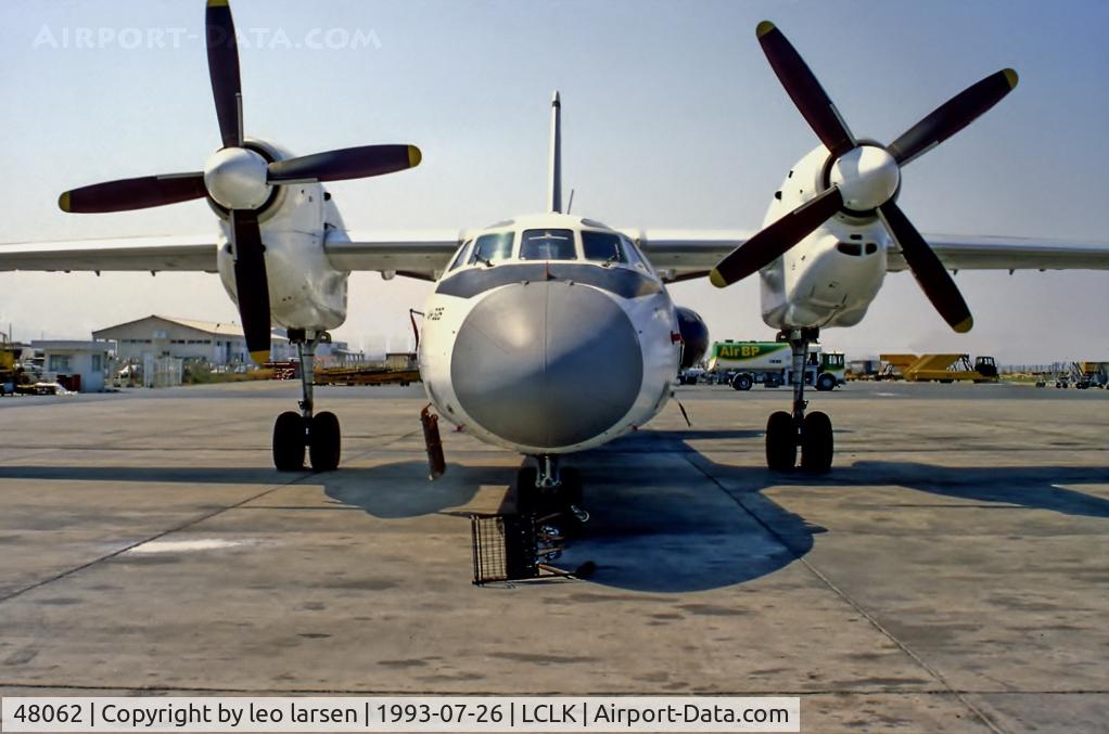 48062, 1992 Antonov An-32B C/N 3004, Larnaca 26.7.93