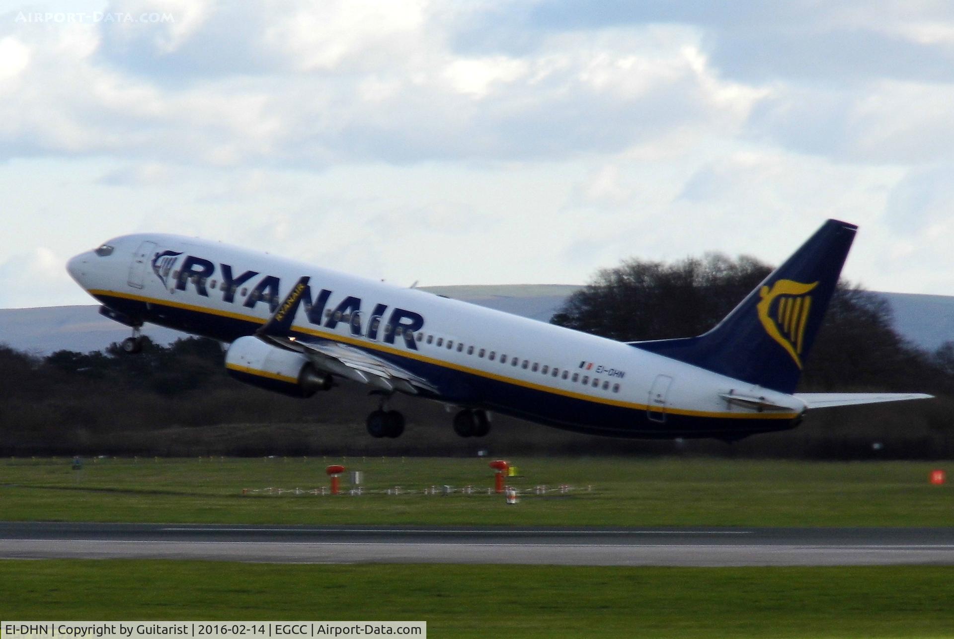 EI-DHN, 2005 Boeing 737-8AS C/N 33577, At Manchester