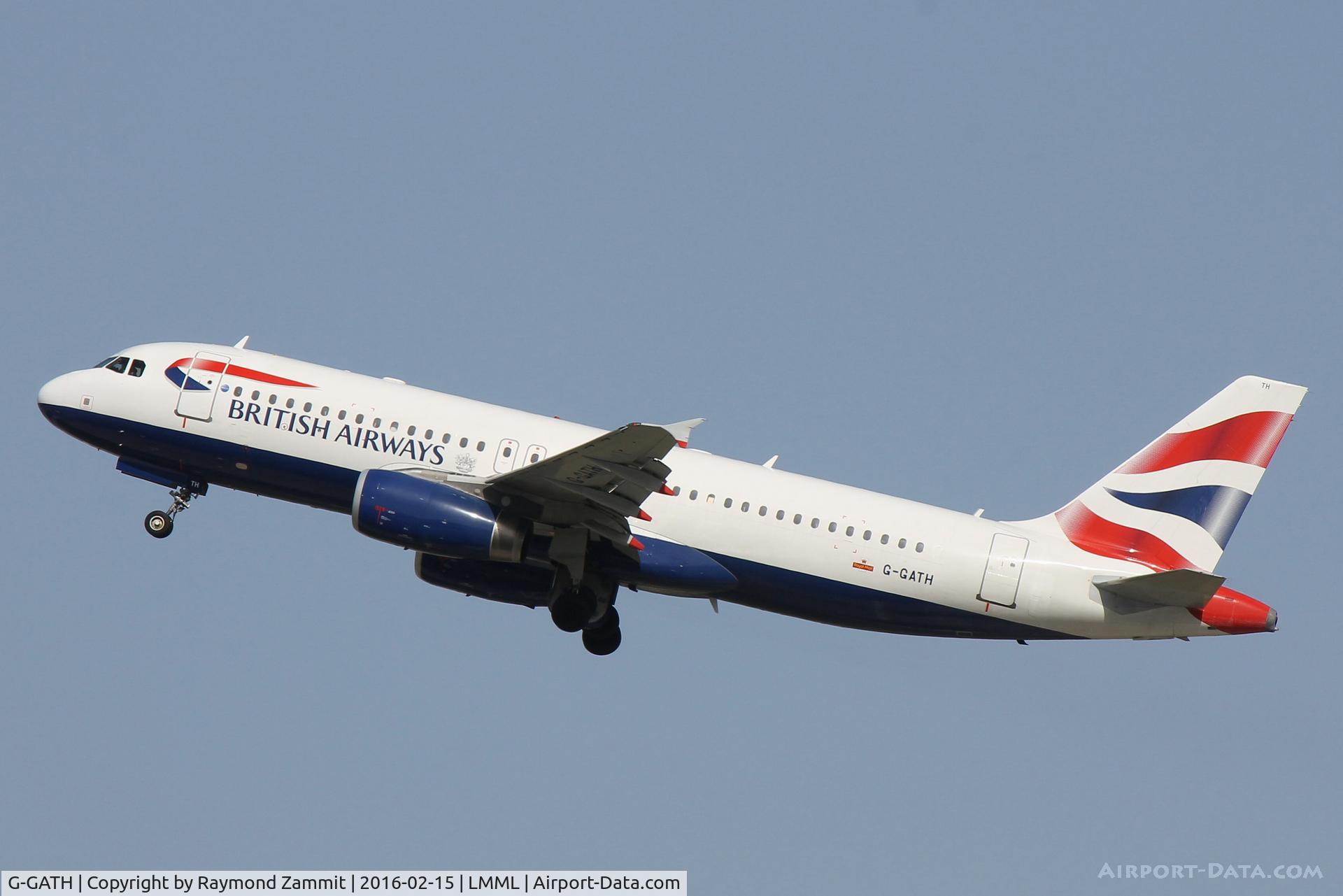 G-GATH, 2001 Airbus A320-233 C/N 1482, A320 G-GATH British Airways