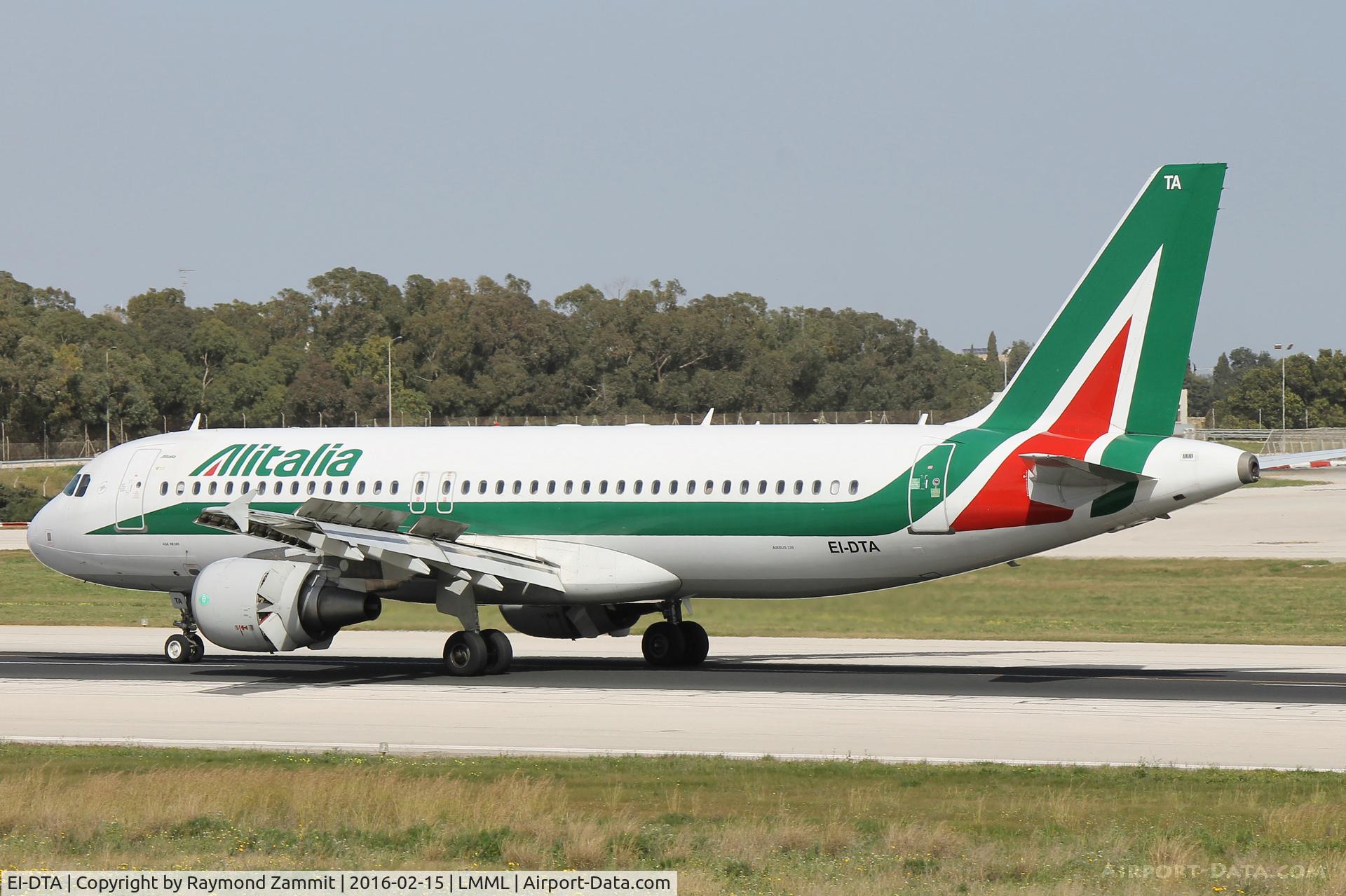 EI-DTA, 2008 Airbus A320-216 C/N 3732, A320 EI-DTA Alitalia