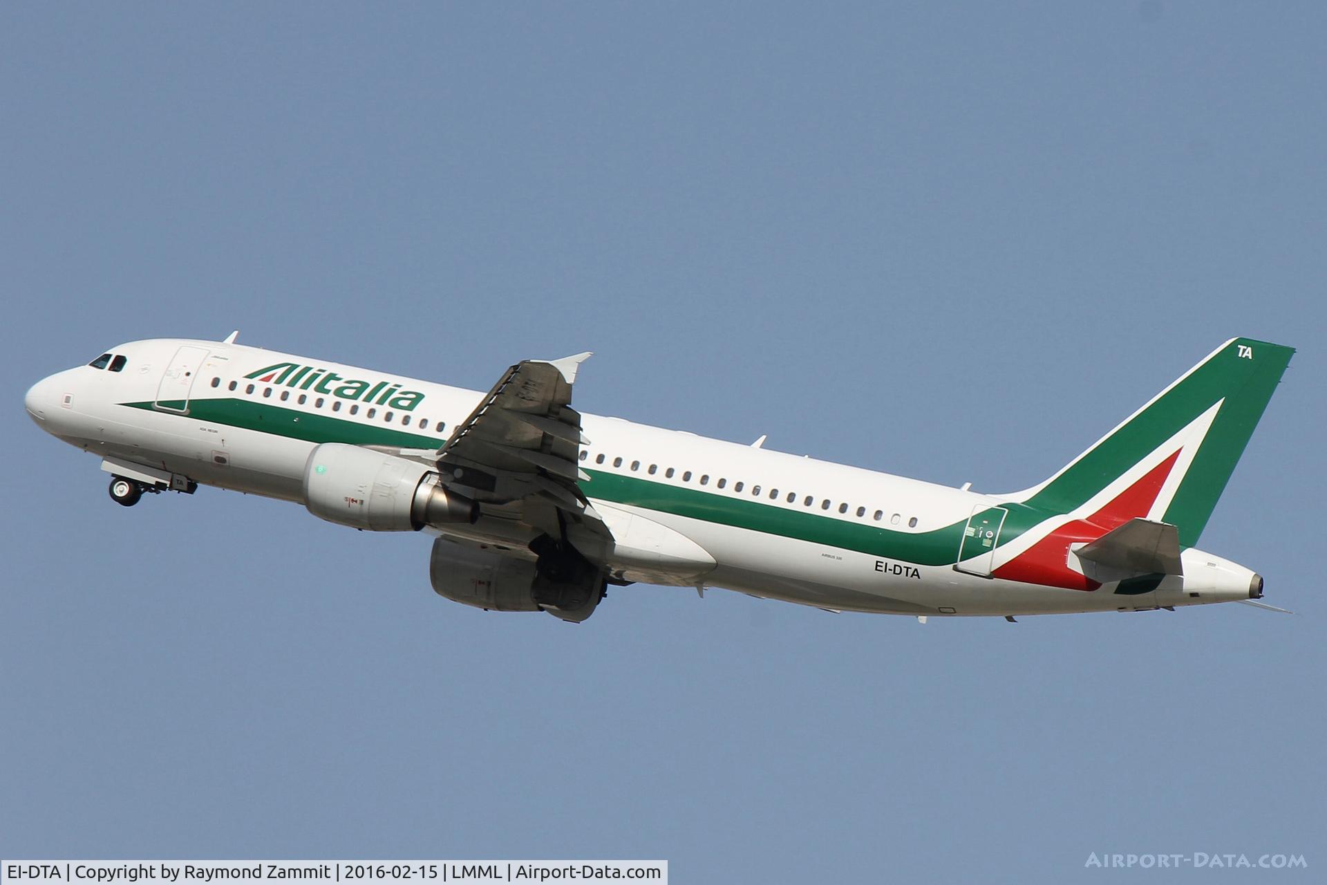 EI-DTA, 2008 Airbus A320-216 C/N 3732, A320 EI-DTA Alitalia