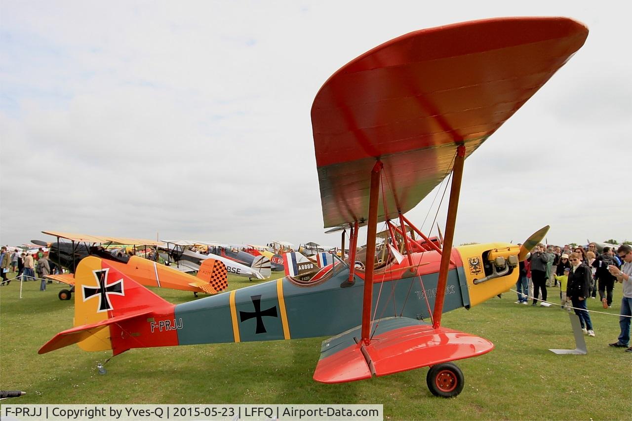 F-PRJJ, Leopoldoff L-55 Colibri C/N LF-0193, Leopoldoff L-55 Colibri, Static display, La Ferté-Alais airfield (LFFQ) Airshow 2015