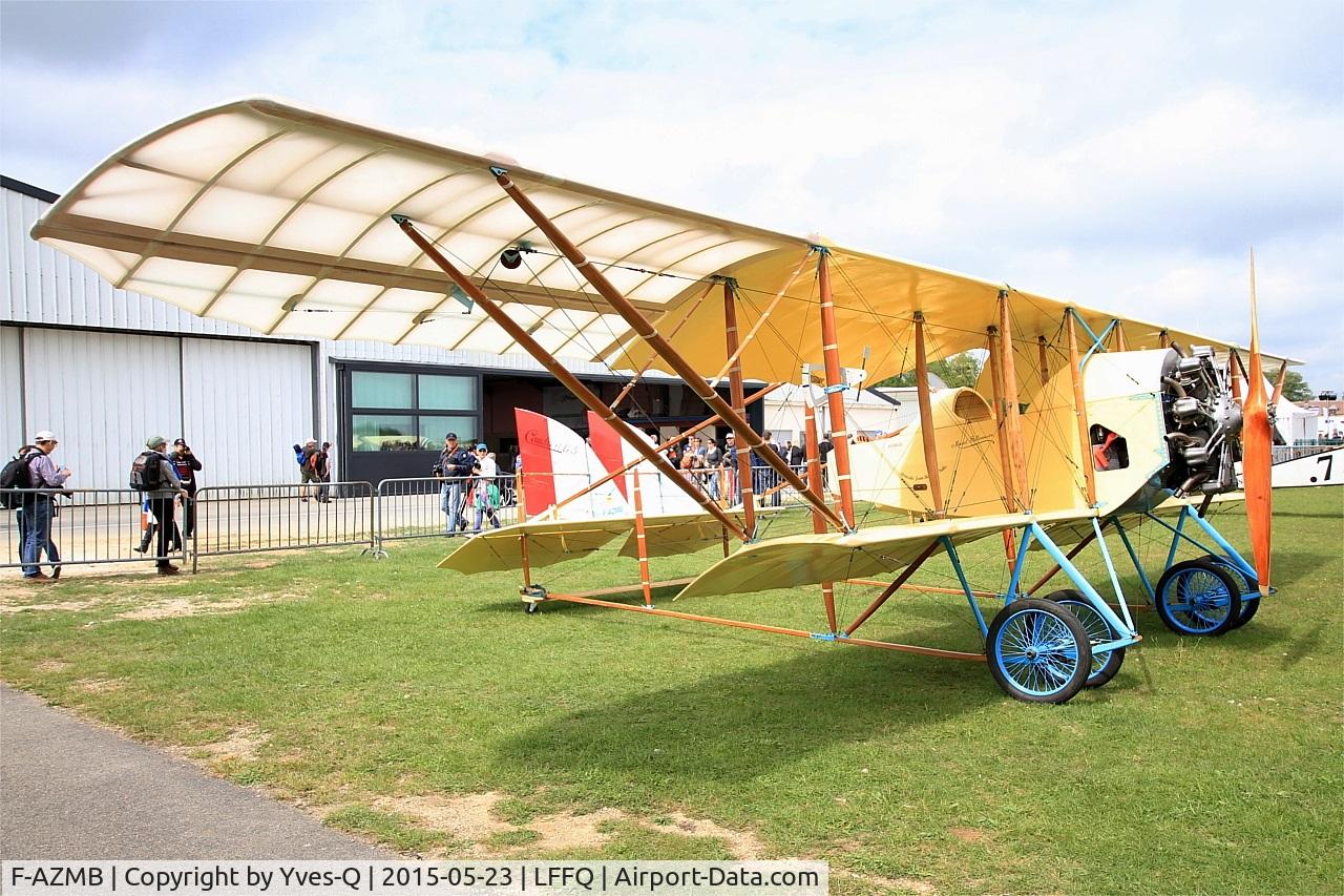 F-AZMB, Caudron G.3 C/N SA-33, Caudron G.3, Static display, La Ferté-Alais airfield (LFFQ) Airshow 2015