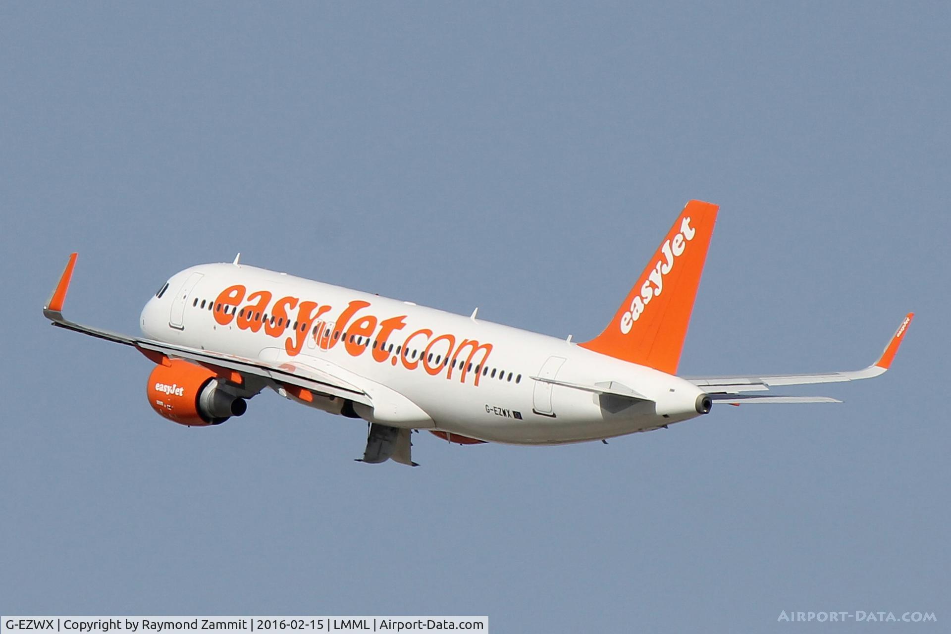 G-EZWX, 2014 Airbus A320-214 C/N 6192, A320 G-EZWX Easyjet