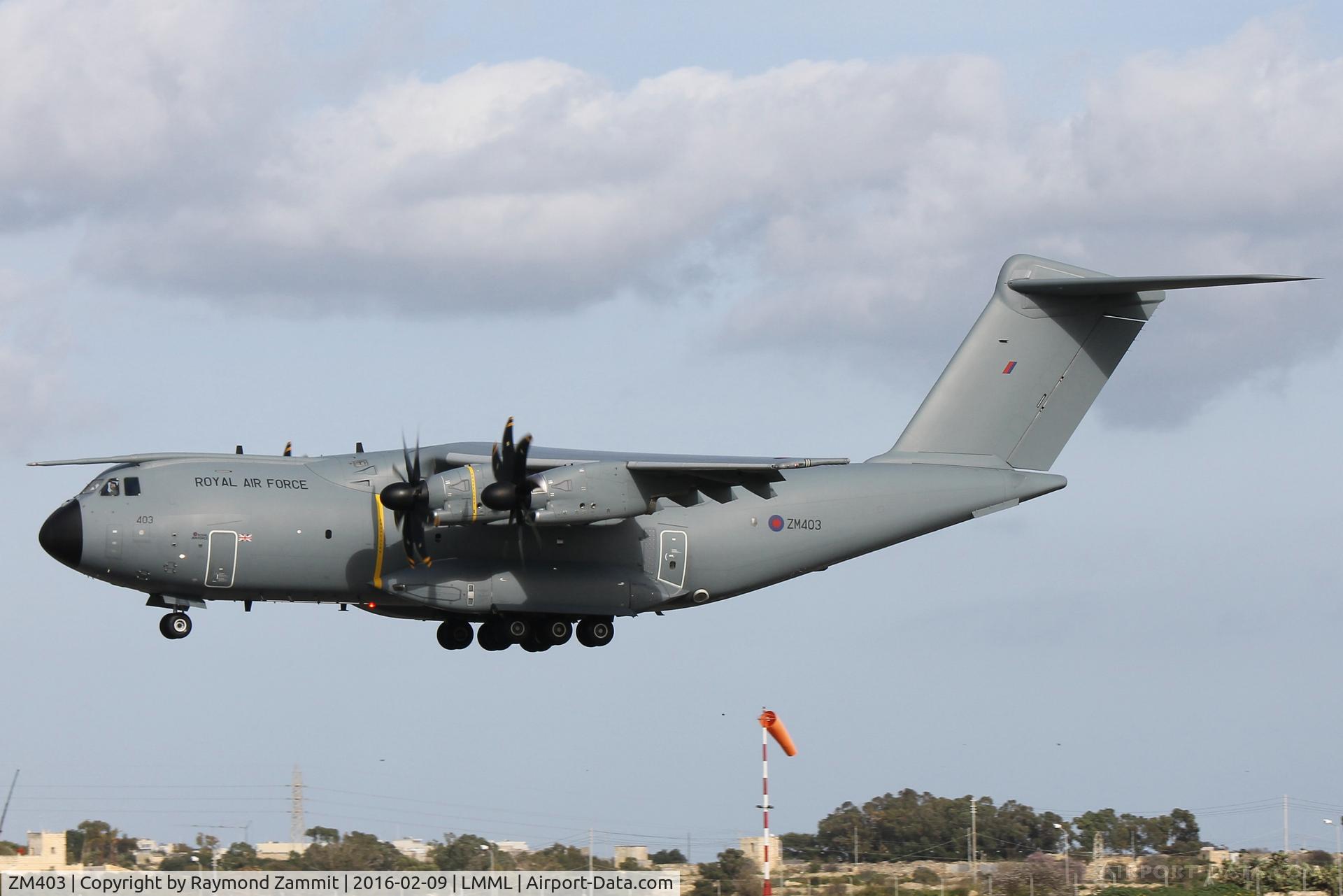 ZM403, 2015 Airbus A400M-180 Atlas C.1 C/N 020, Airbus A400M Atlas C.1 ZM403 Royal Air Force