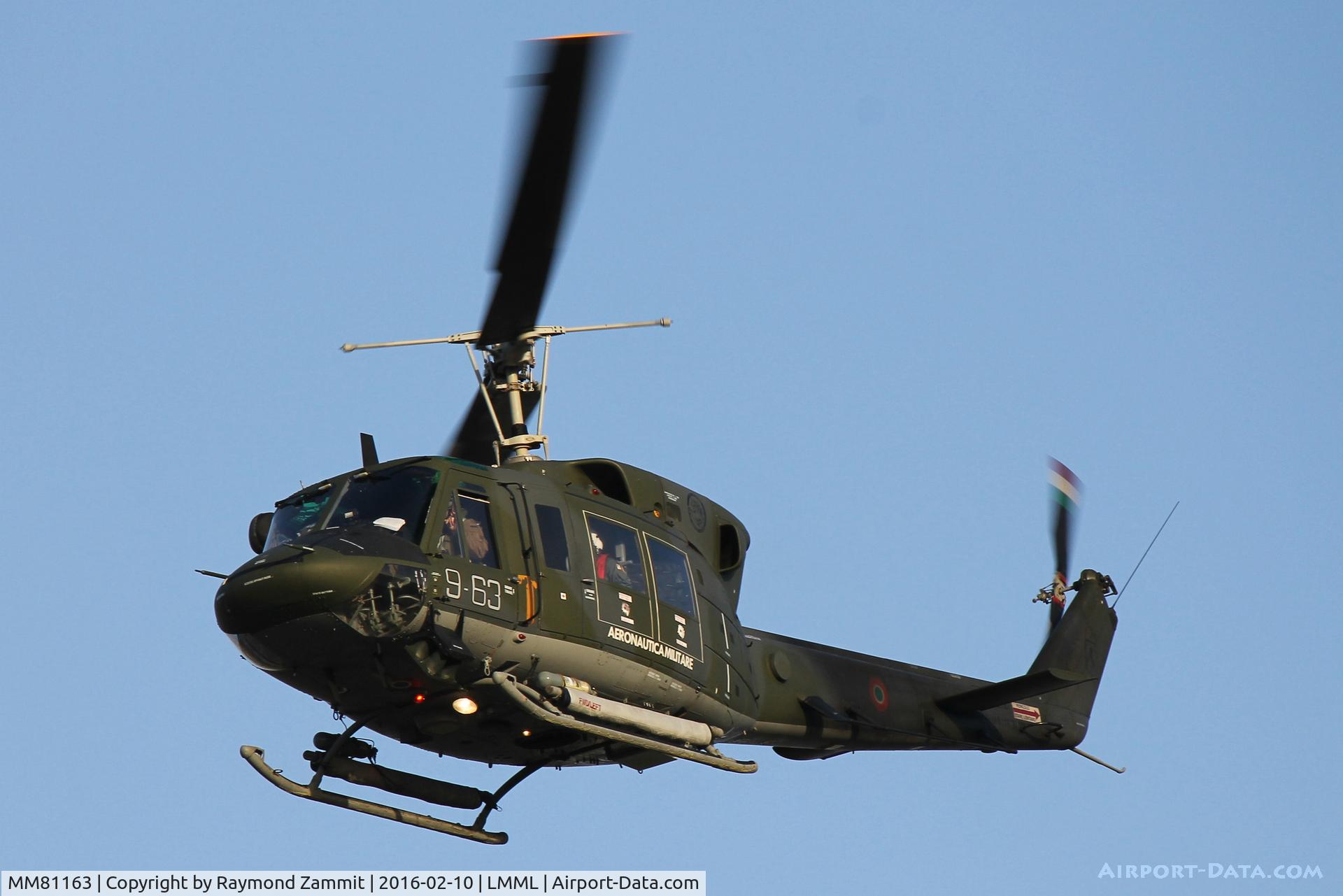 MM81163, Agusta AB-212 C/N 5820, Agusta AB-212 MM81163/9-63 Italian Air Force