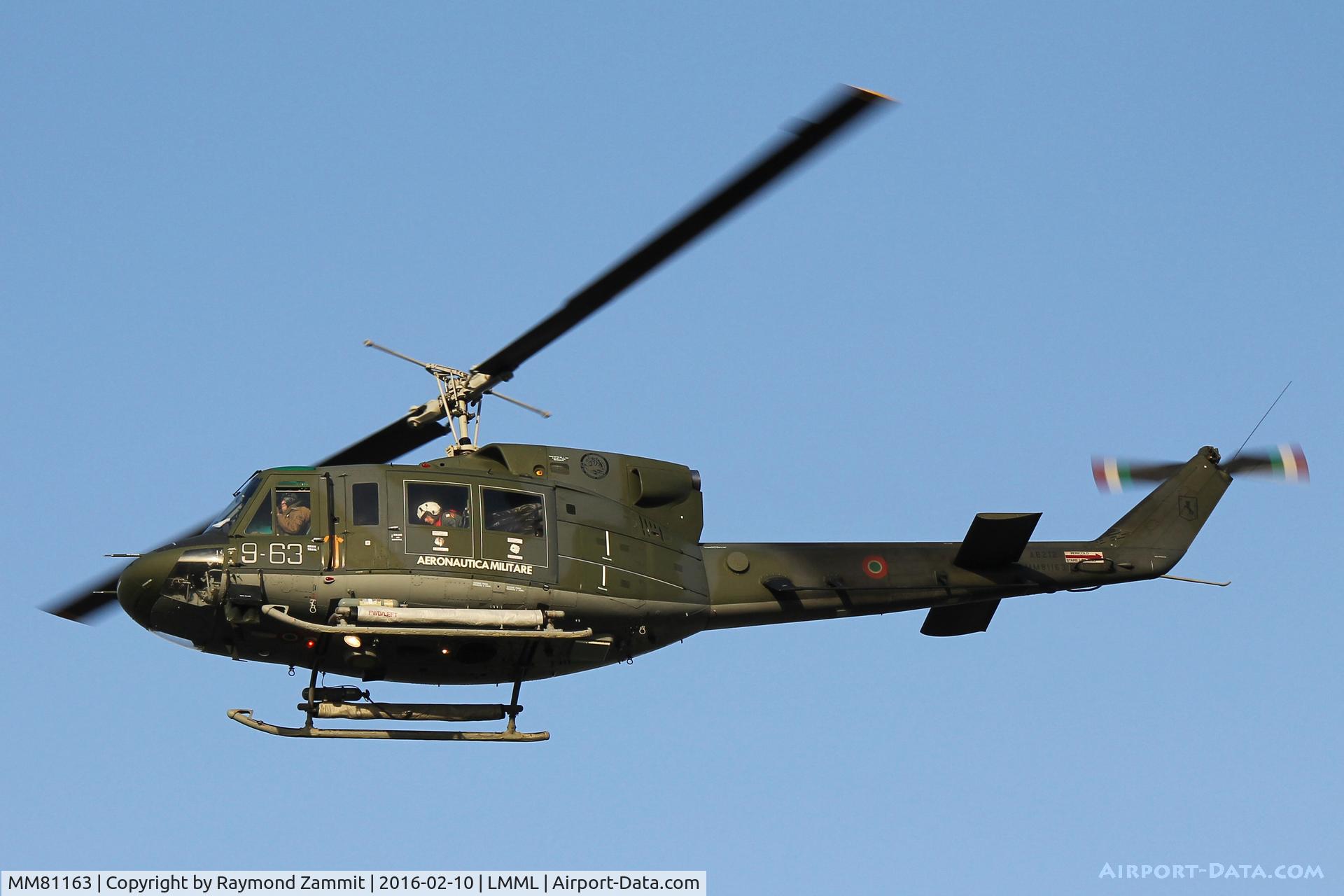 MM81163, Agusta AB-212 C/N 5820, Agusta AB-212 MM81163/9-63 Italian Air Force