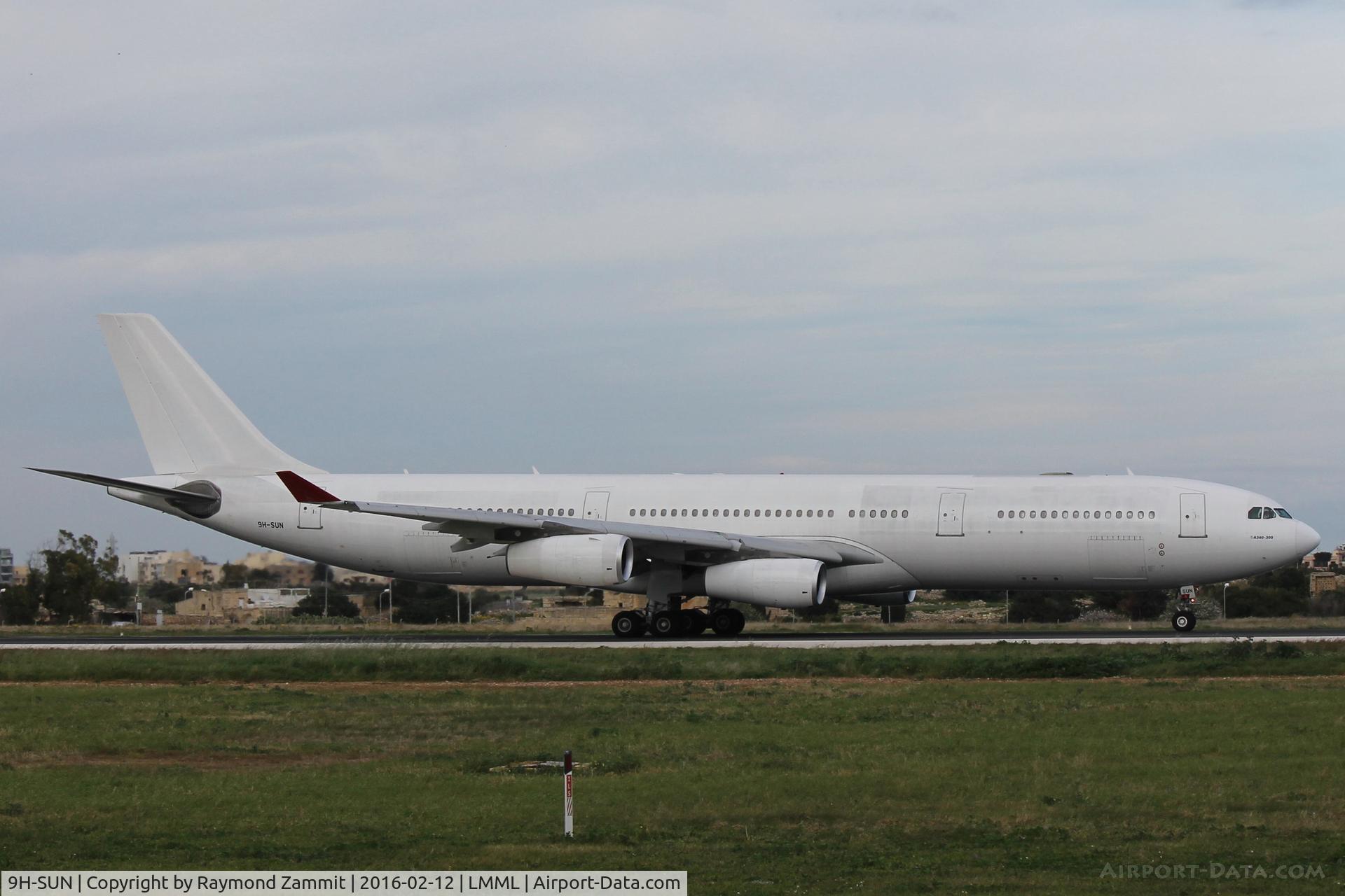 9H-SUN, 2000 Airbus A340-313X C/N 367, A340 9H-SUN HiFly Malta