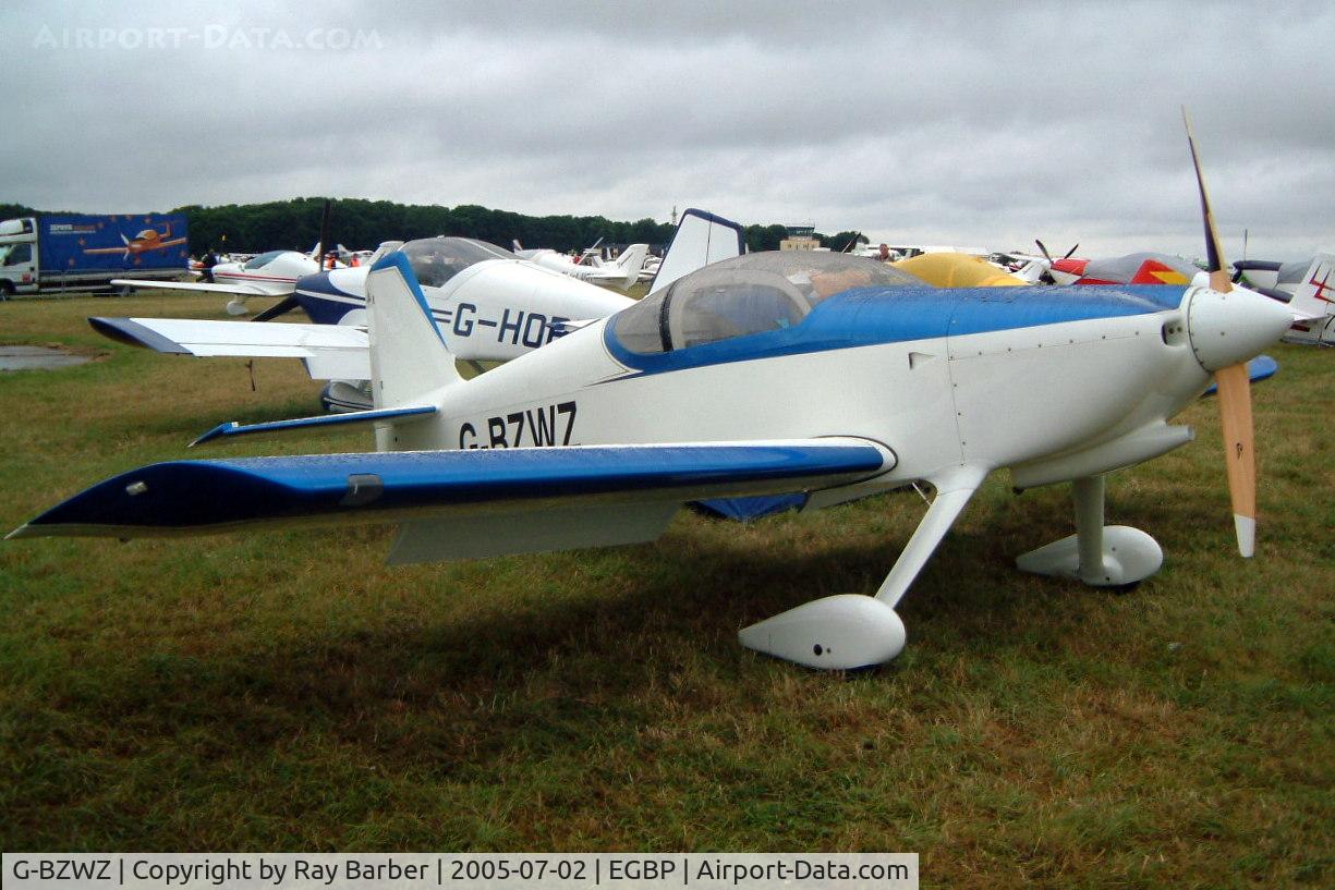 G-BZWZ, 2003 Van's RV-6 C/N PFA 181A-13419, Van's RV-6 [PFA 181A-13419] Kemble~G 02/07/2005