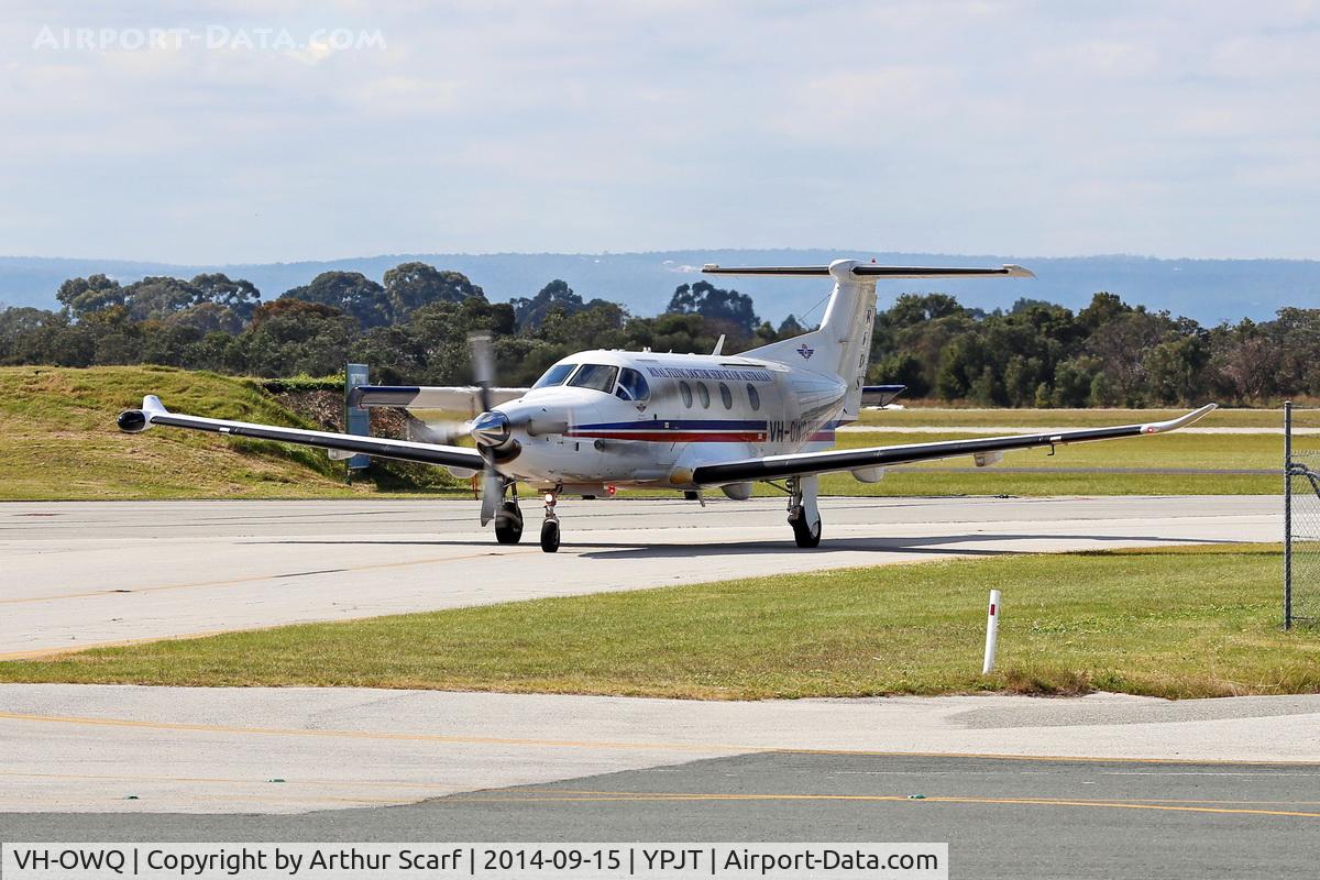VH-OWQ, 2008 Pilatus PC-12/47E C/N 1052, VH-OWQ Jandakot WA 2014