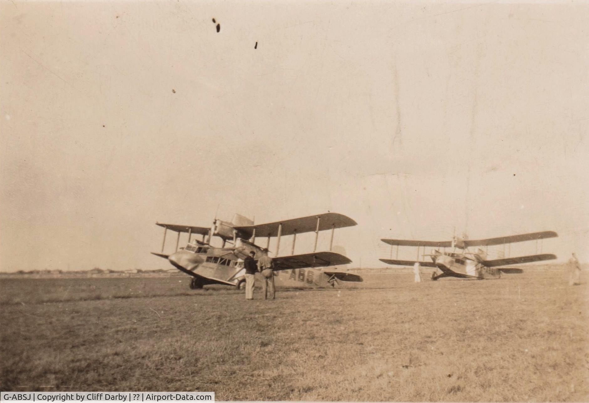 G-ABSJ, 1932 Airspeed AS.4 Ferry C/N 5, Found in my box of old photographs