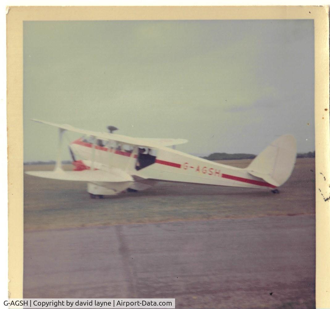 G-AGSH, 1945 De Havilland DH-89A Dominie/Dragon Rapide C/N 6884, 1974 Weston