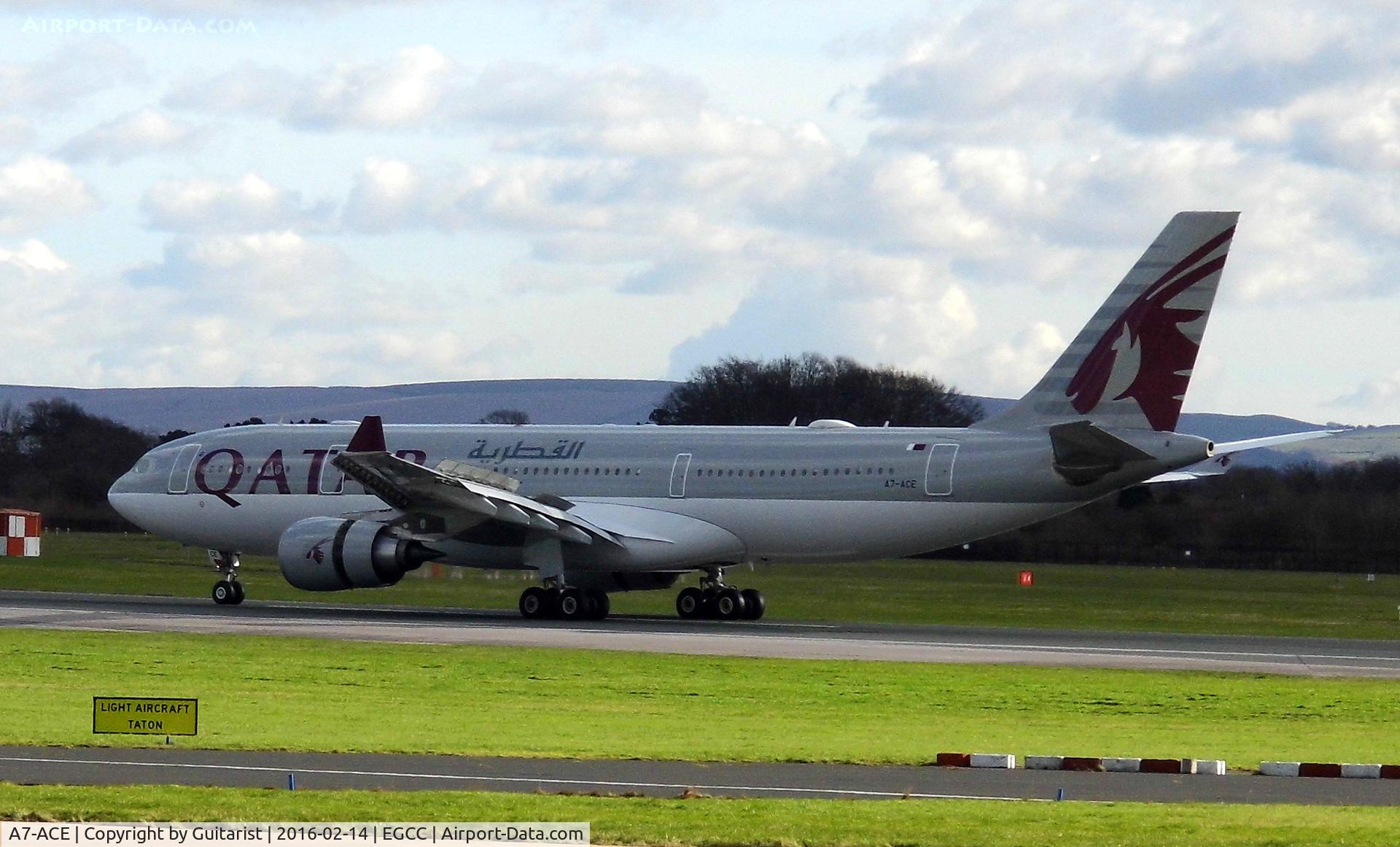 A7-ACE, 2004 Airbus A330-203 C/N 571, At Manchester