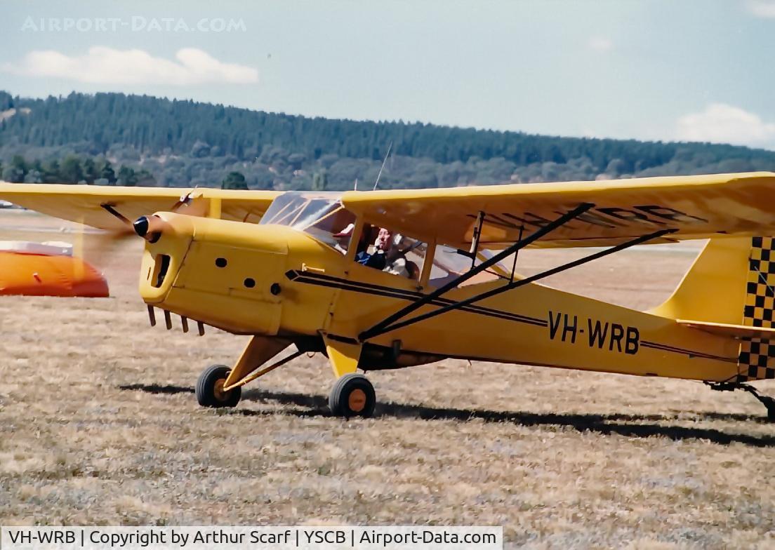VH-WRB, 1946 Auster J-1/A1 Autocrat C/N 1876, VH-WRB Canberra ACT c.1988
