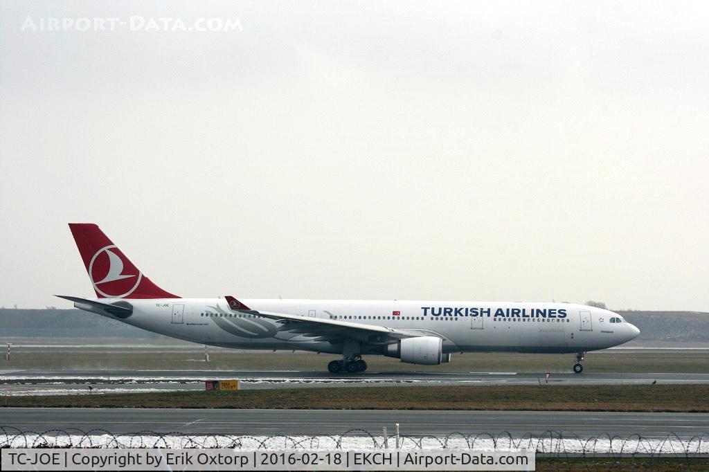 TC-JOE, 2014 Airbus A330-303 C/N 1571, TC-JOE taking off rw 22L