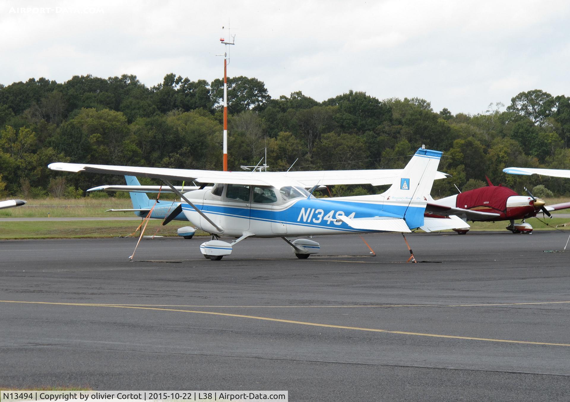 N13494, 1973 Cessna 172M C/N 17262792, Louisiana regional airport