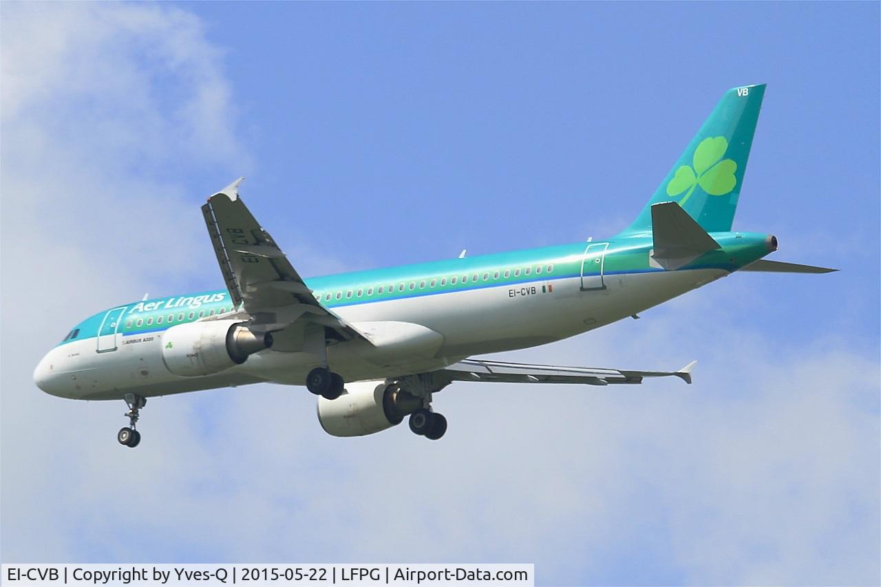 EI-CVB, 2000 Airbus A320-214 C/N 1394, Airbus A320-214, Short approach rwy 27R, Roissy Charles De Gaulle Airport (LFPG-CDG)