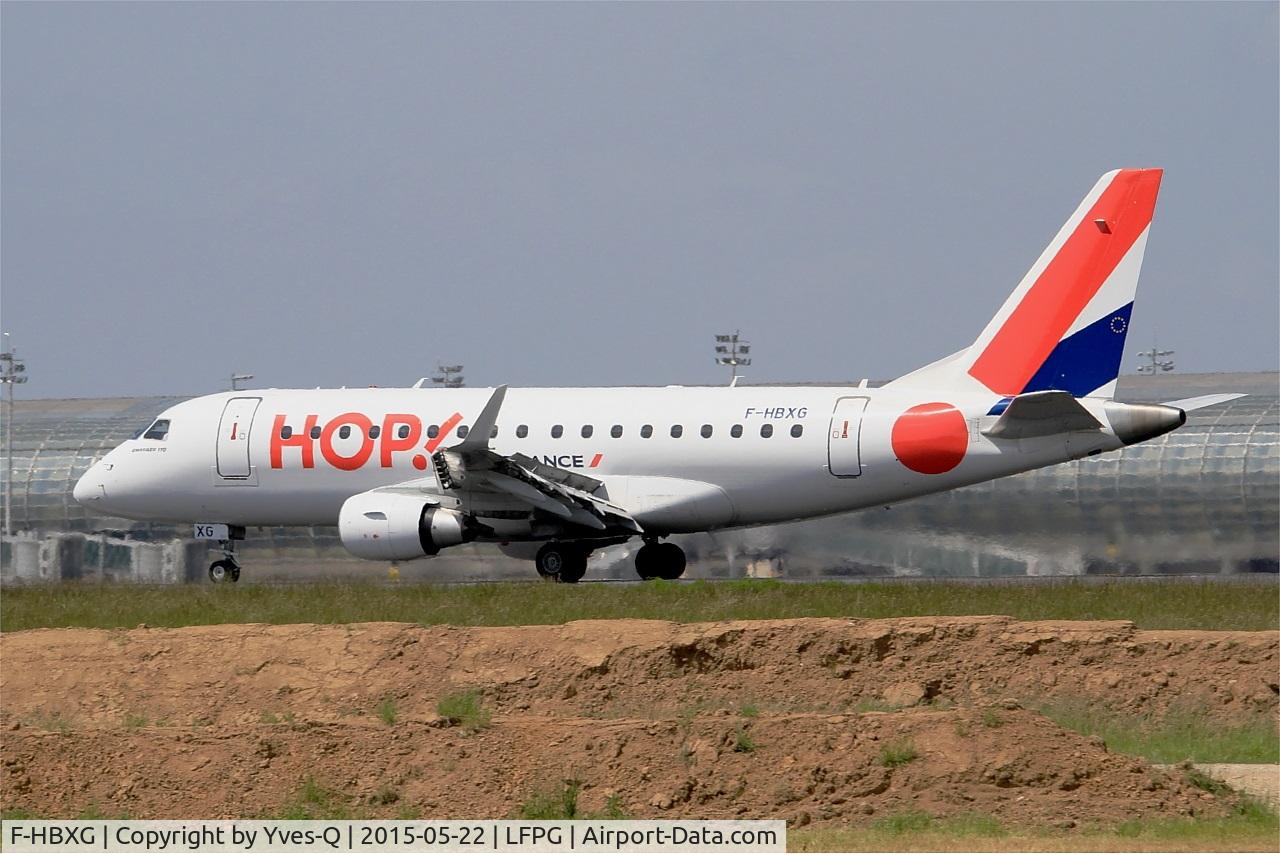 F-HBXG, 2009 Embraer 170ST (ERJ-170-100ST) C/N 17000301, Embraer ERJ-170-100ST 170ST, Landing Rwy 26L, Roissy Charles De Gaulle Airport (LFPG-CDG)