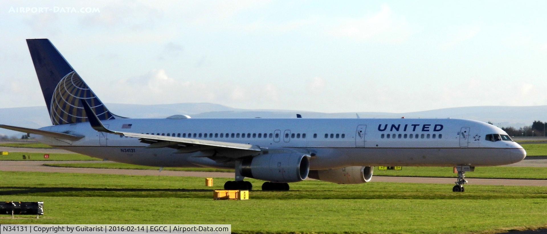 N34131, 1998 Boeing 757-224 C/N 28971, At Manchester