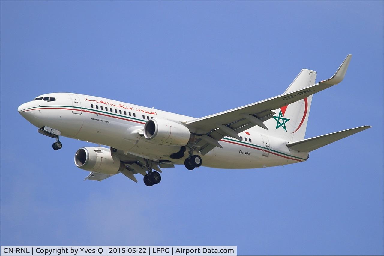 CN-RNL, 1999 Boeing 737-7B6 C/N 28982, Boeing 737-7B6, Short approach rwy 27R, Roissy Charles De Gaulle Airport (LFPG-CDG)