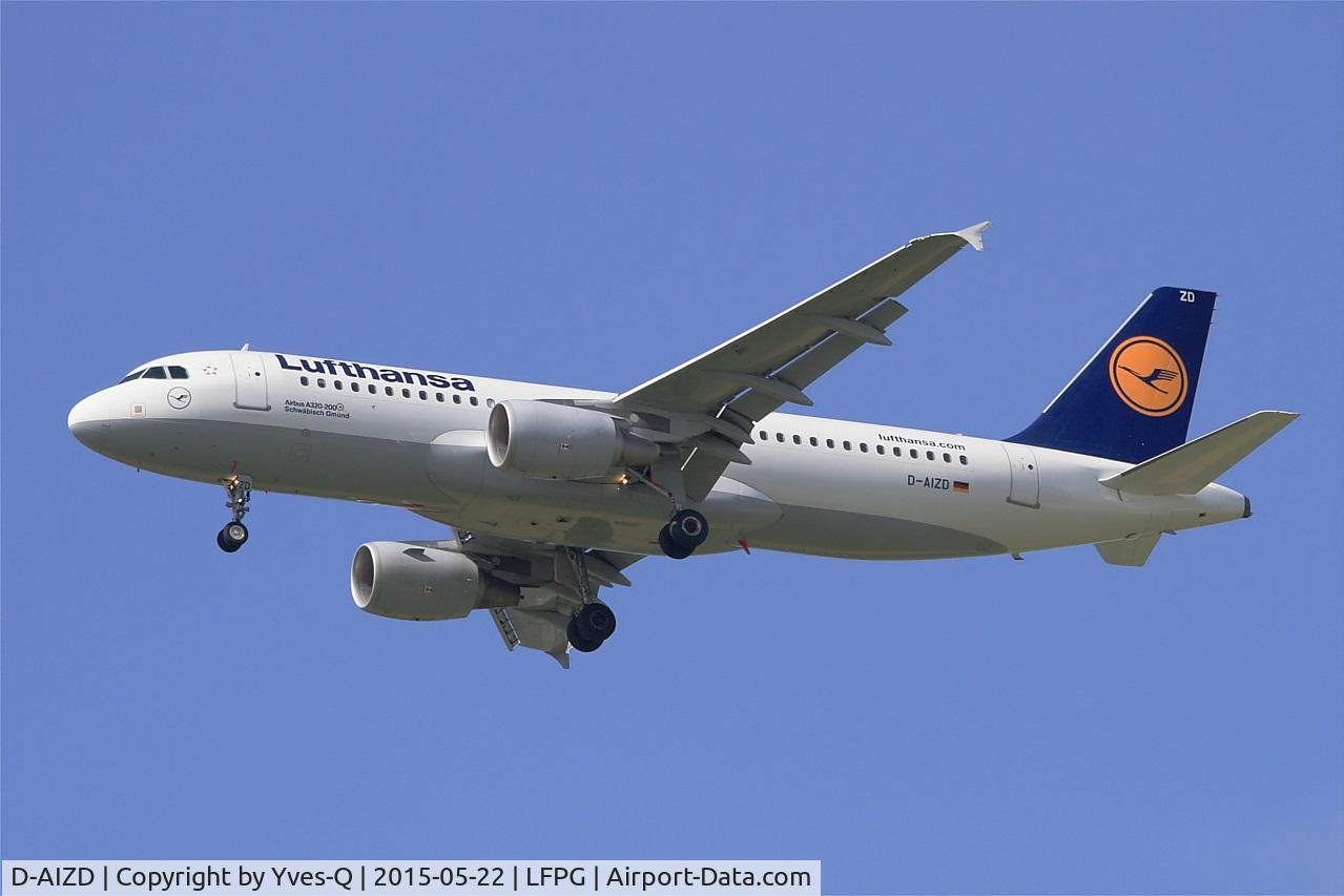 D-AIZD, 2010 Airbus A320-214 C/N 4191, Airbus A320-214, Short approach rwy 27R, Roissy Charles De Gaulle Airport (LFPG-CDG)