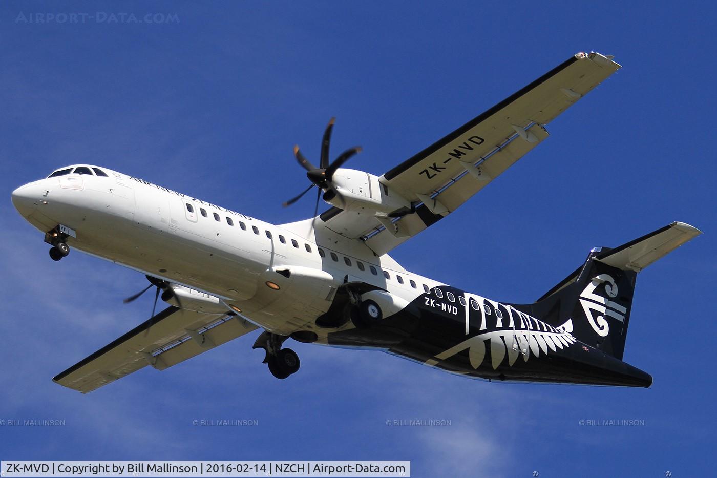 ZK-MVD, 2013 ATR 72-600 C/N 1117, NZ5711 from WLG