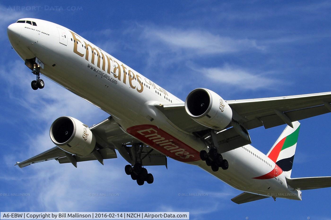 A6-EBW, 2006 Boeing 777-36N/ER C/N 32793, EK418 from DXB  (via BKK and SYD)