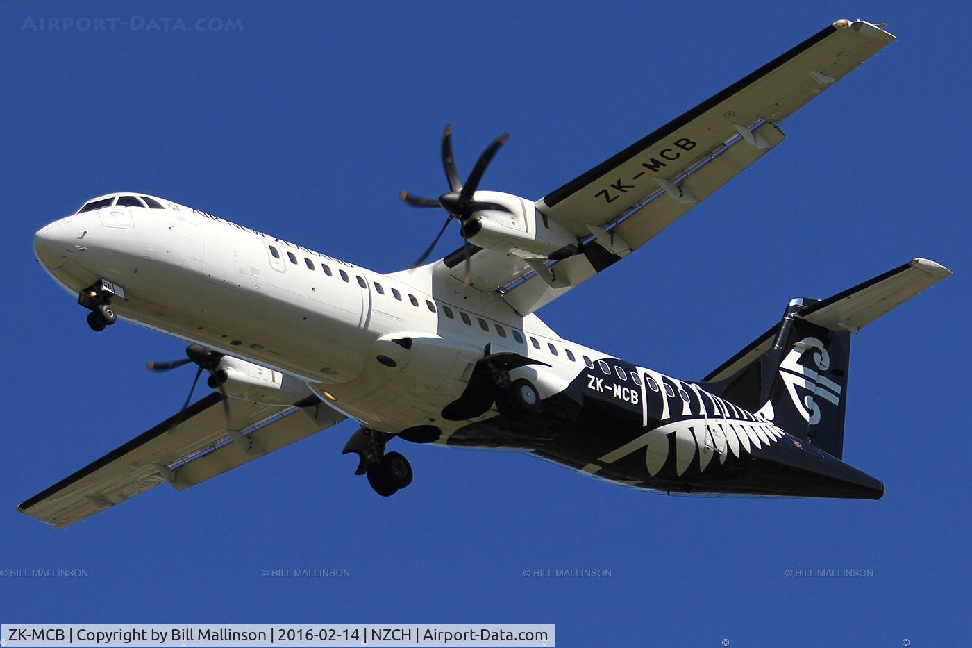 ZK-MCB, 1999 ATR 72-212A C/N 598, NZ5379 from ROT