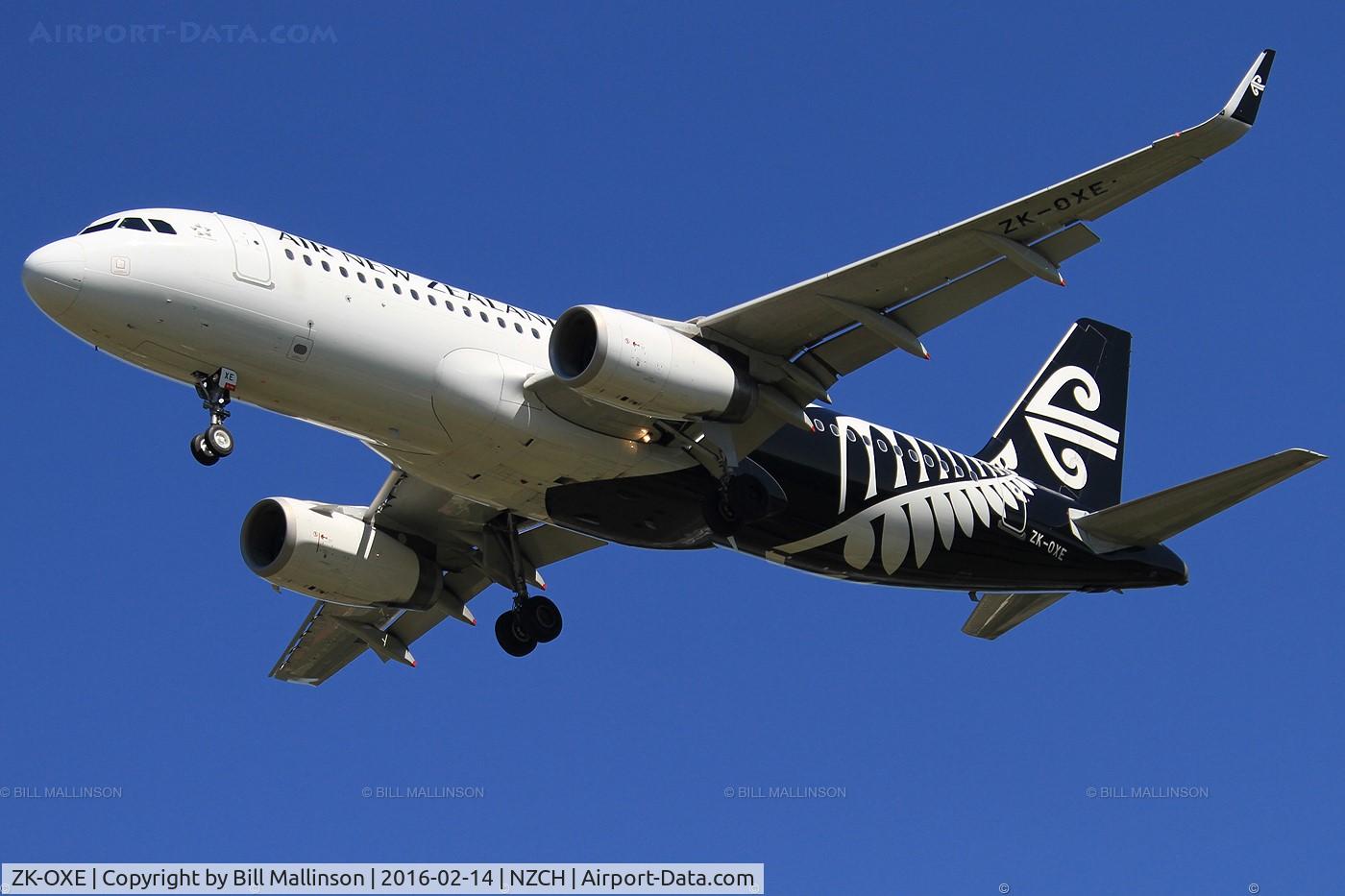ZK-OXE, 2014 Airbus A320-232 C/N 5993, NZ531 from AKL