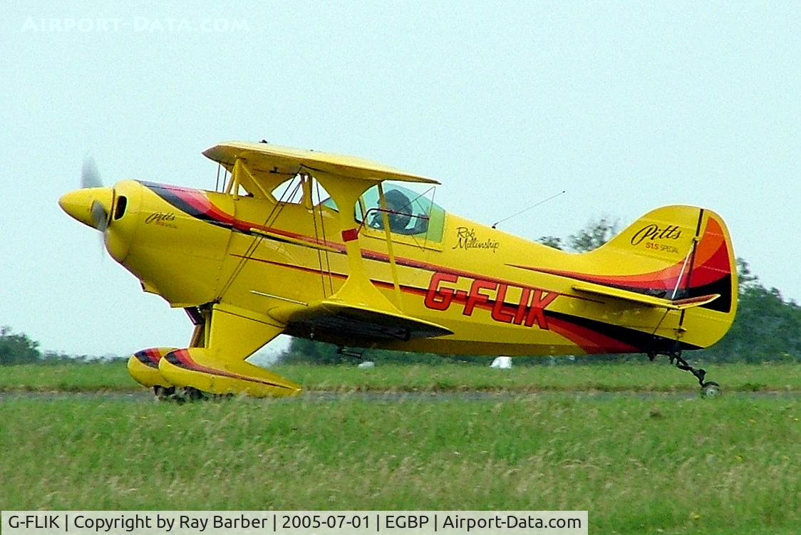G-FLIK, 1984 Pitts S-1S Special C/N PFA 009-10513, G-FLIK   Pitts S-1 Special [PFA 009-10513] Kemble~G 01/07/2005