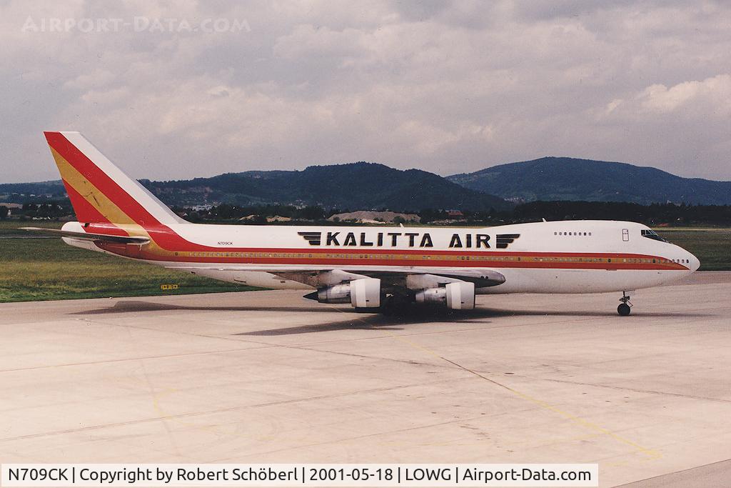 N709CK, 1971 Boeing 747-132 C/N 20247, N709CK @ LOWG