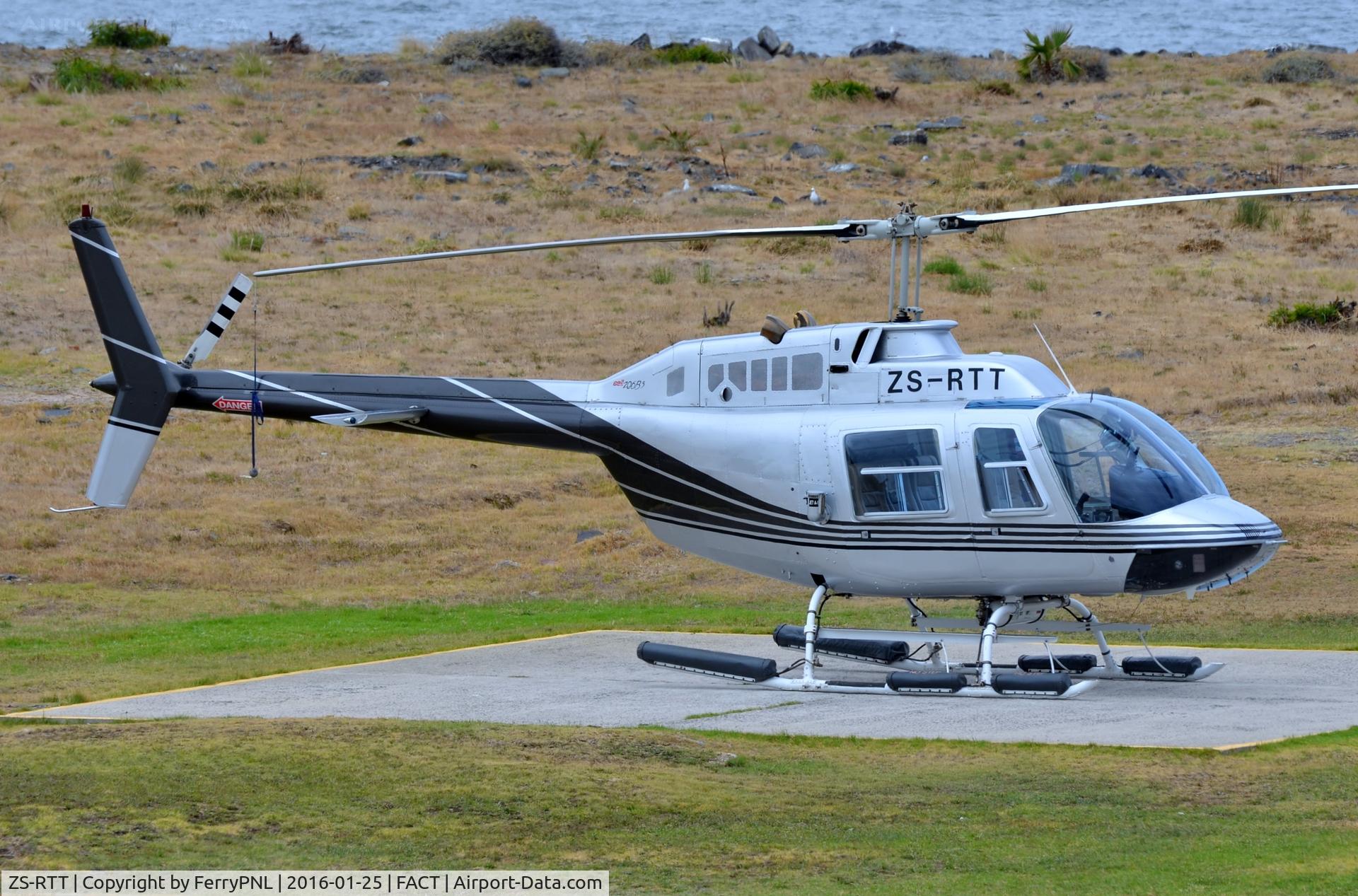 ZS-RTT, 1978 Bell 206B C/N 2522, Bell 206 at V&A Waterfront Heliport