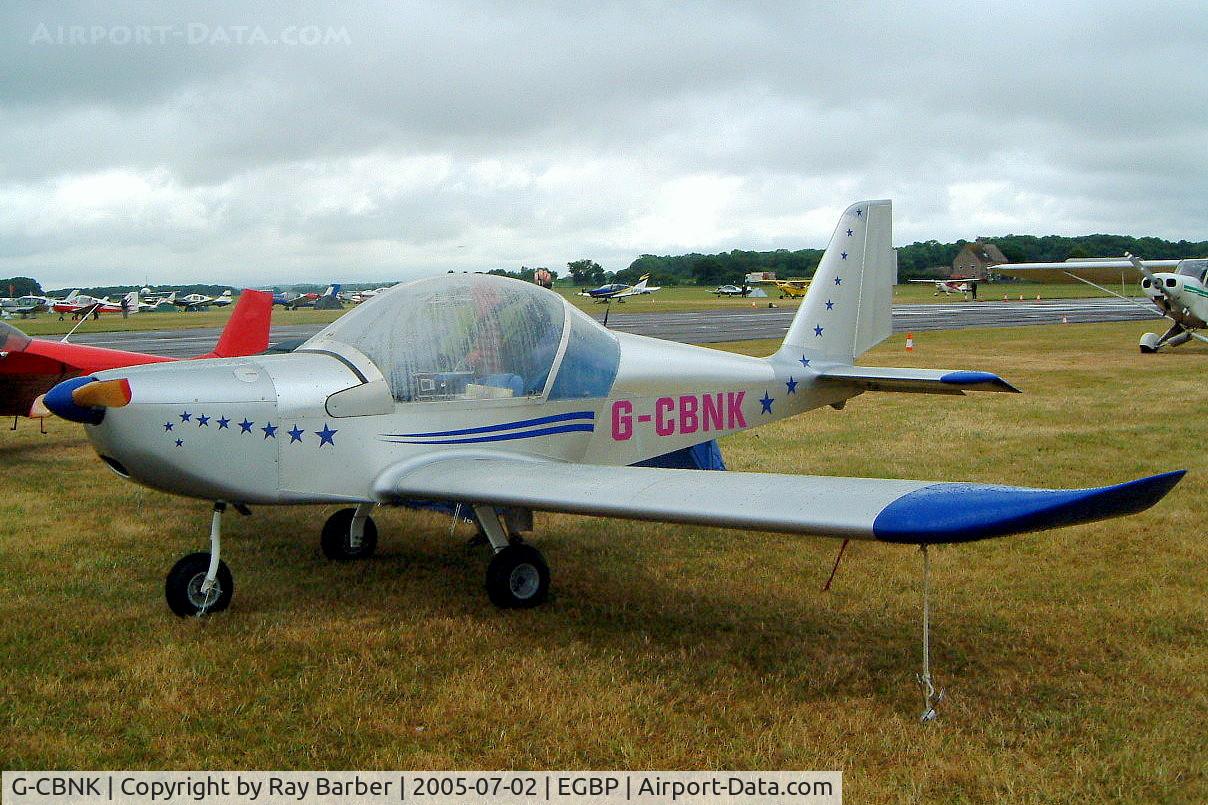 G-CBNK, 2002 Aerotechnik EV-97A Eurostar C/N PFA 315-13888, Evektor EV-97 Eurostar [PFA 315-13888] Kemble~G 02/07/2005