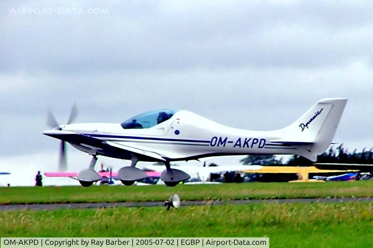 OM-AKPD, 2005 Aerospool WT-9 Dynamic C/N DY077/2005, Aerospool WT-9 Dynamic Club T [DY077/2005] Kemble~G 02/07/2005
