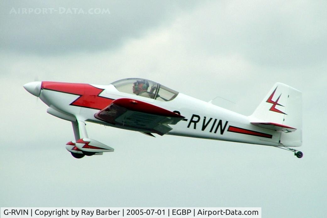 G-RVIN, 1999 Vans RV-6 C/N PFA 181-13236, Van's RV-6 [PFA 181-13236] Kemble~G 01/07/2005