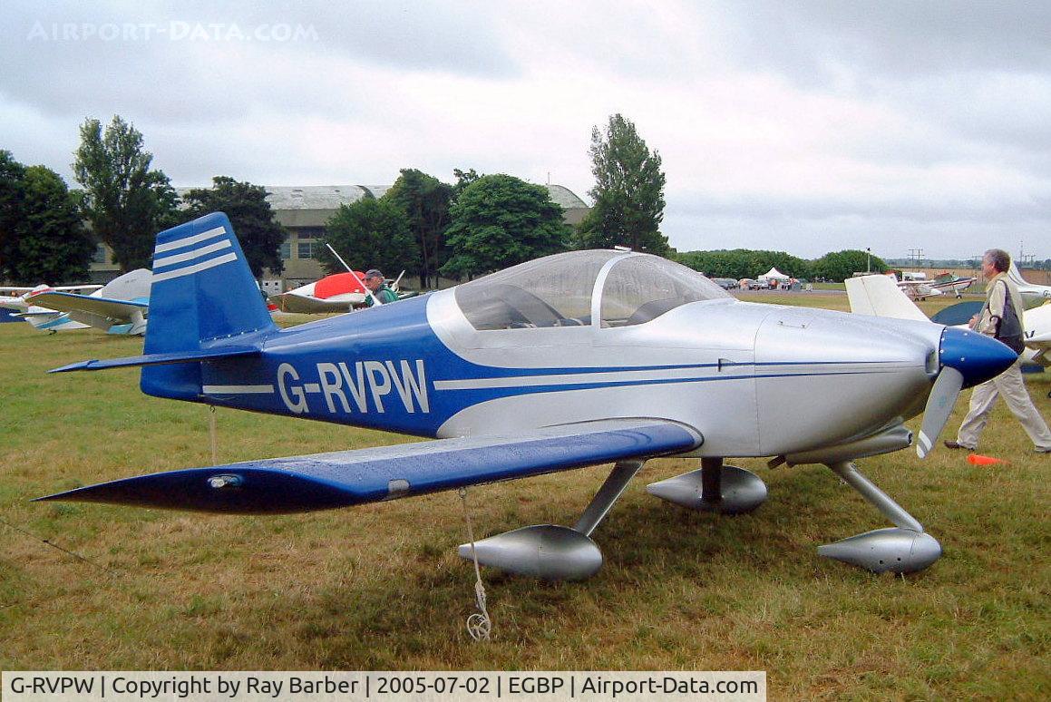 G-RVPW, 2004 Vans RV-6A C/N PFA 181A-13481, Van's RV-6A [PFA 181A-13481] Kemble~G 02/07/2005