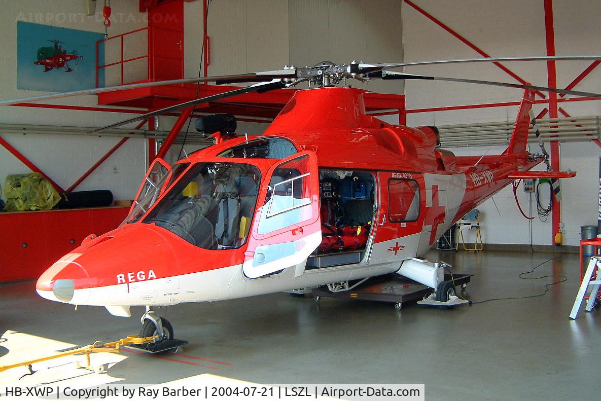 HB-XWP, 1995 Agusta A-109K-2 C/N 10027, Agusta A.109K2 [10027] (REGA-Swiss Air Ambulance) Locarno~HB 21/07/2004
