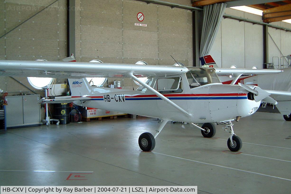 HB-CXV, 1978 Reims F152 C/N F15201504, R/Cessna F.152 [1504] Locarno~HB 21/07/2004