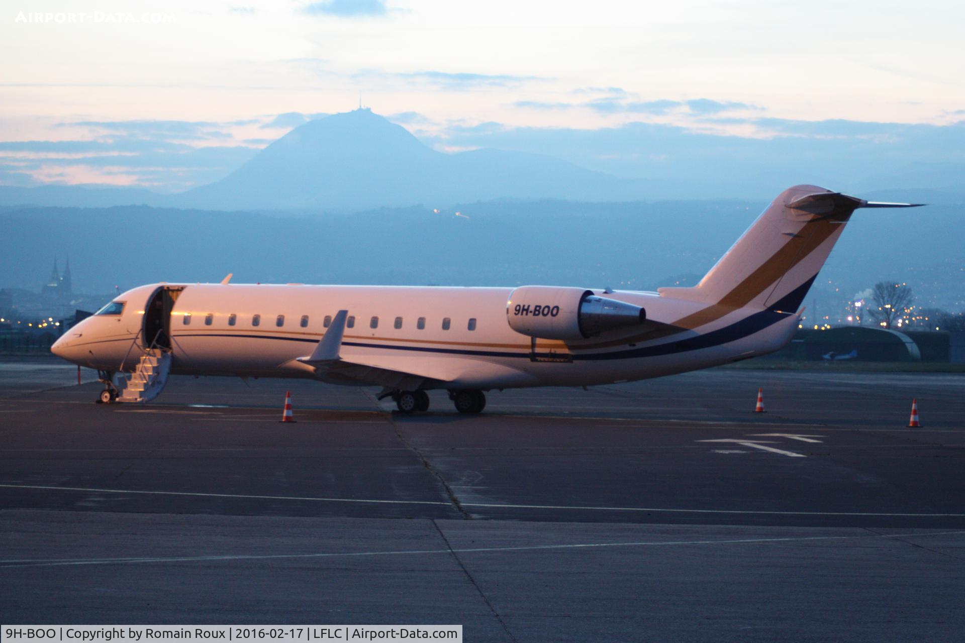 9H-BOO, 2005 Bombardier Challenger 850 (CL-600-2B19) C/N 8051, Parked, from Ivalo
