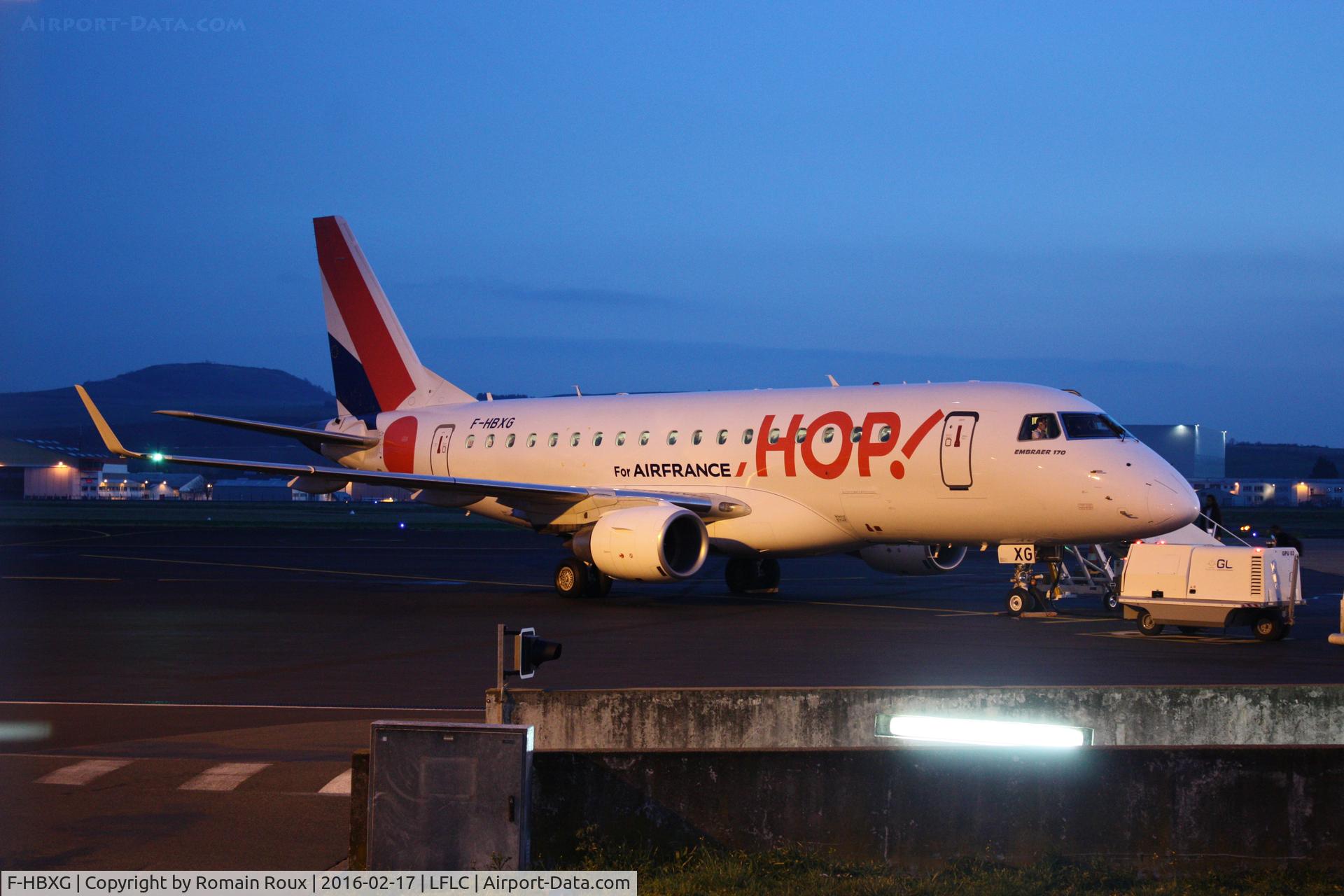 F-HBXG, 2009 Embraer 170ST (ERJ-170-100ST) C/N 17000301, Parked