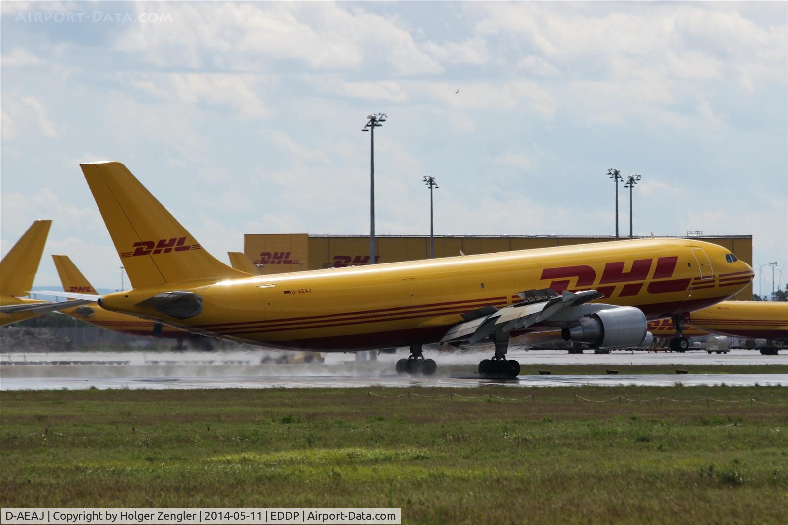 D-AEAJ, 1992 Airbus A300B4-622R(F) C/N 641, Two minutes after the rain.....