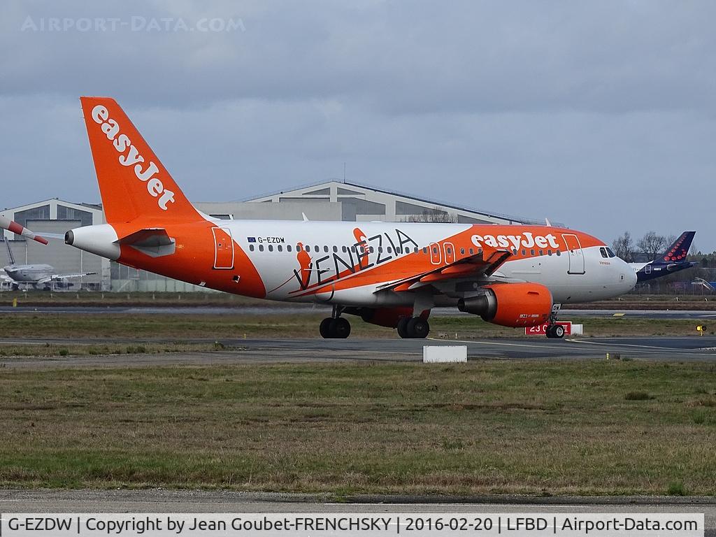 G-EZDW, 2008 Airbus A319-111 C/N 3746, U25014 to LGW