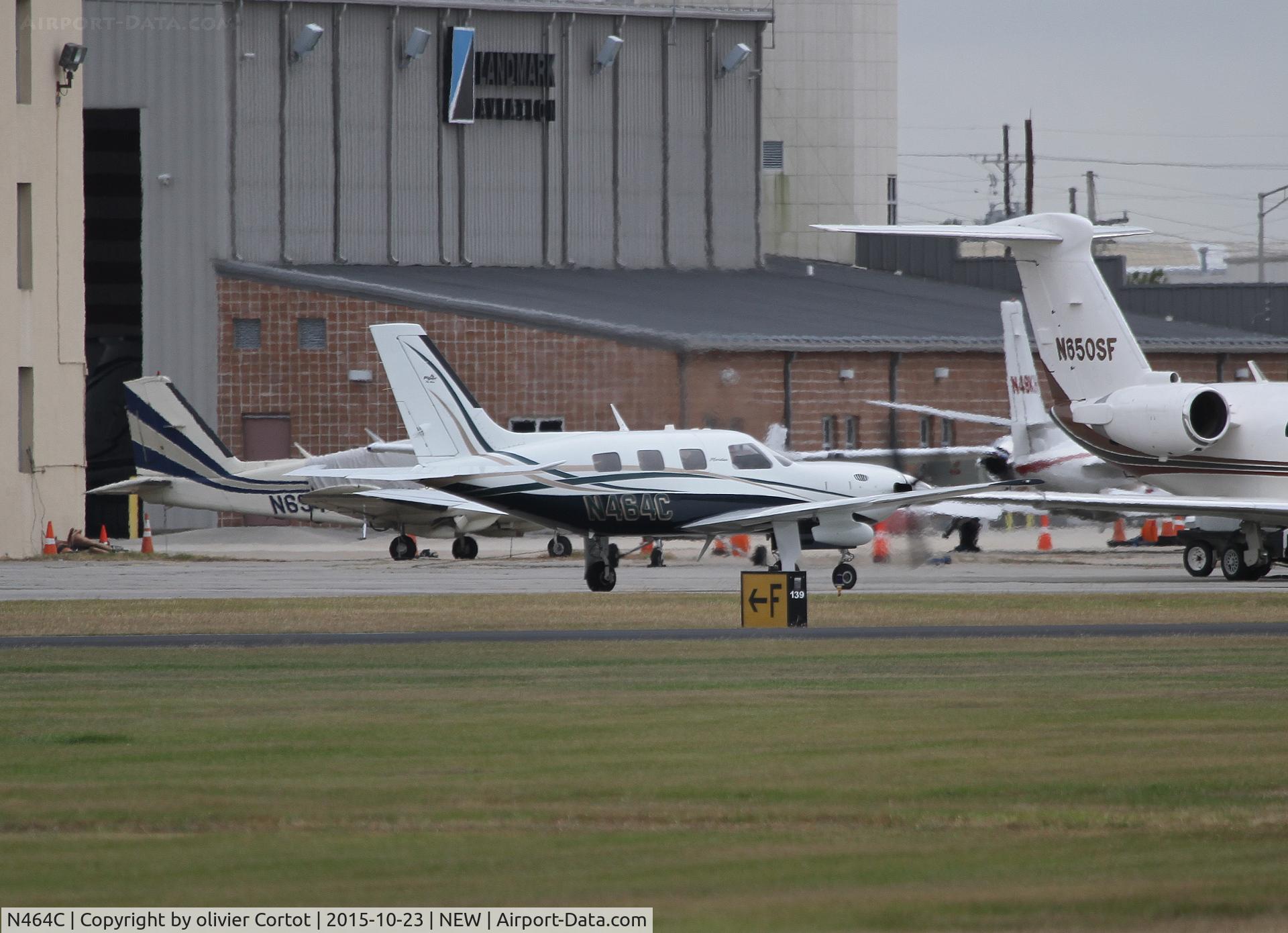 N464C, Piper PA-46-500TP C/N 4697393, new orleans executive airport