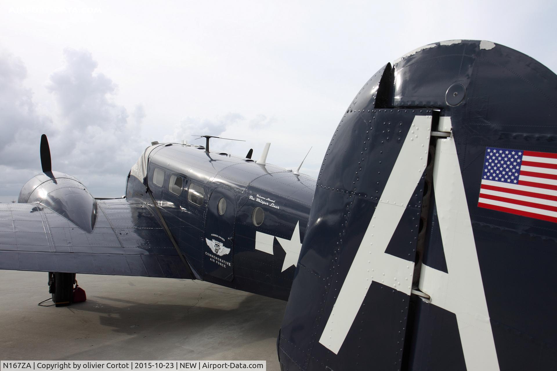 N167ZA, 1954 Beech C-45H Expeditor C/N AF-692, New orleans 2015