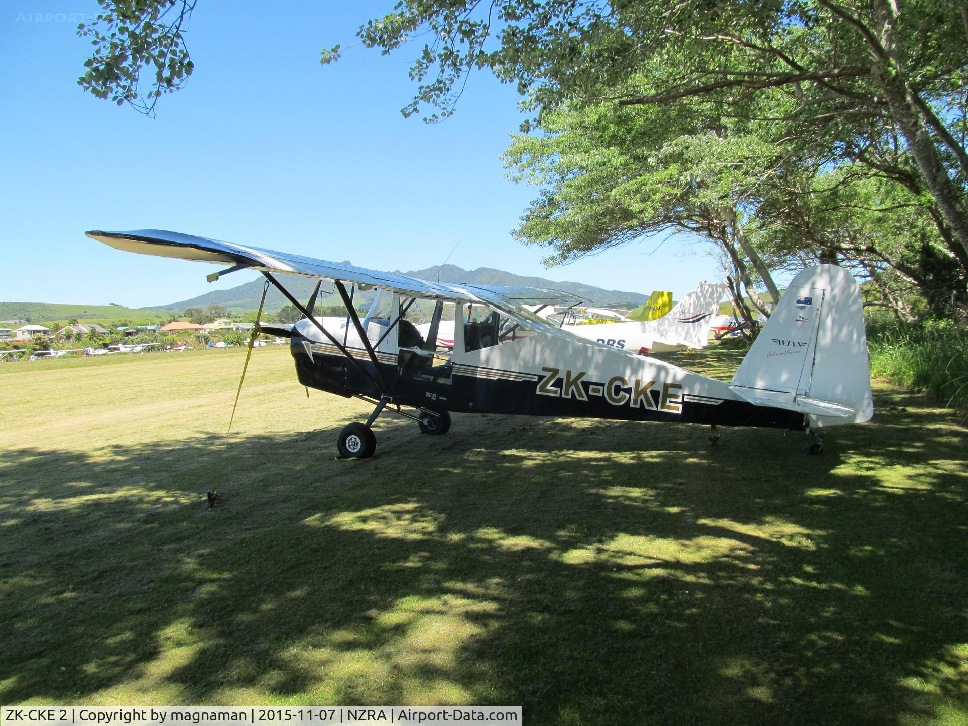 ZK-CKE 2, Bruce Cooke Avian Adventurer C/N AV08-01, shading at raglan